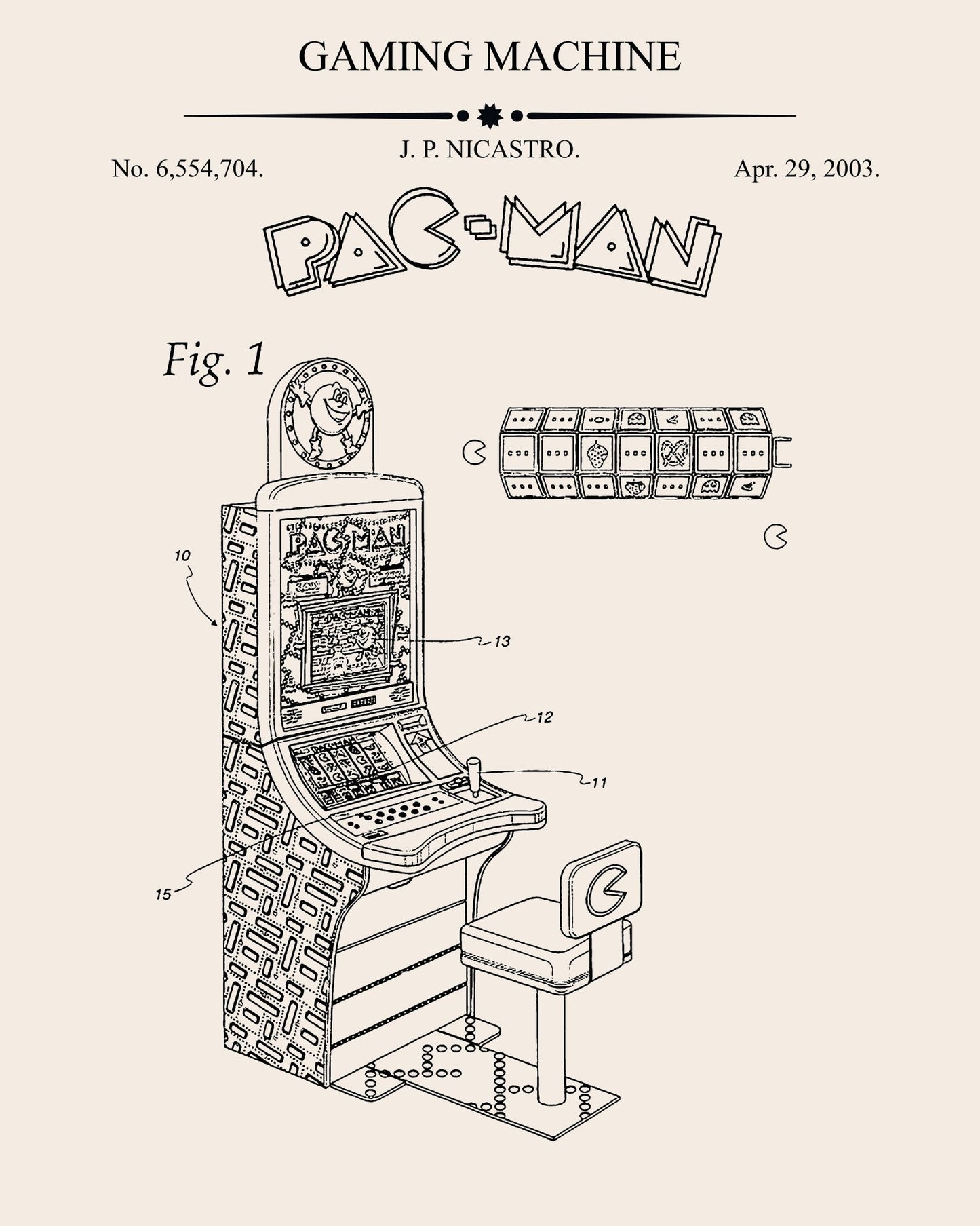 Gaming Machine Patent