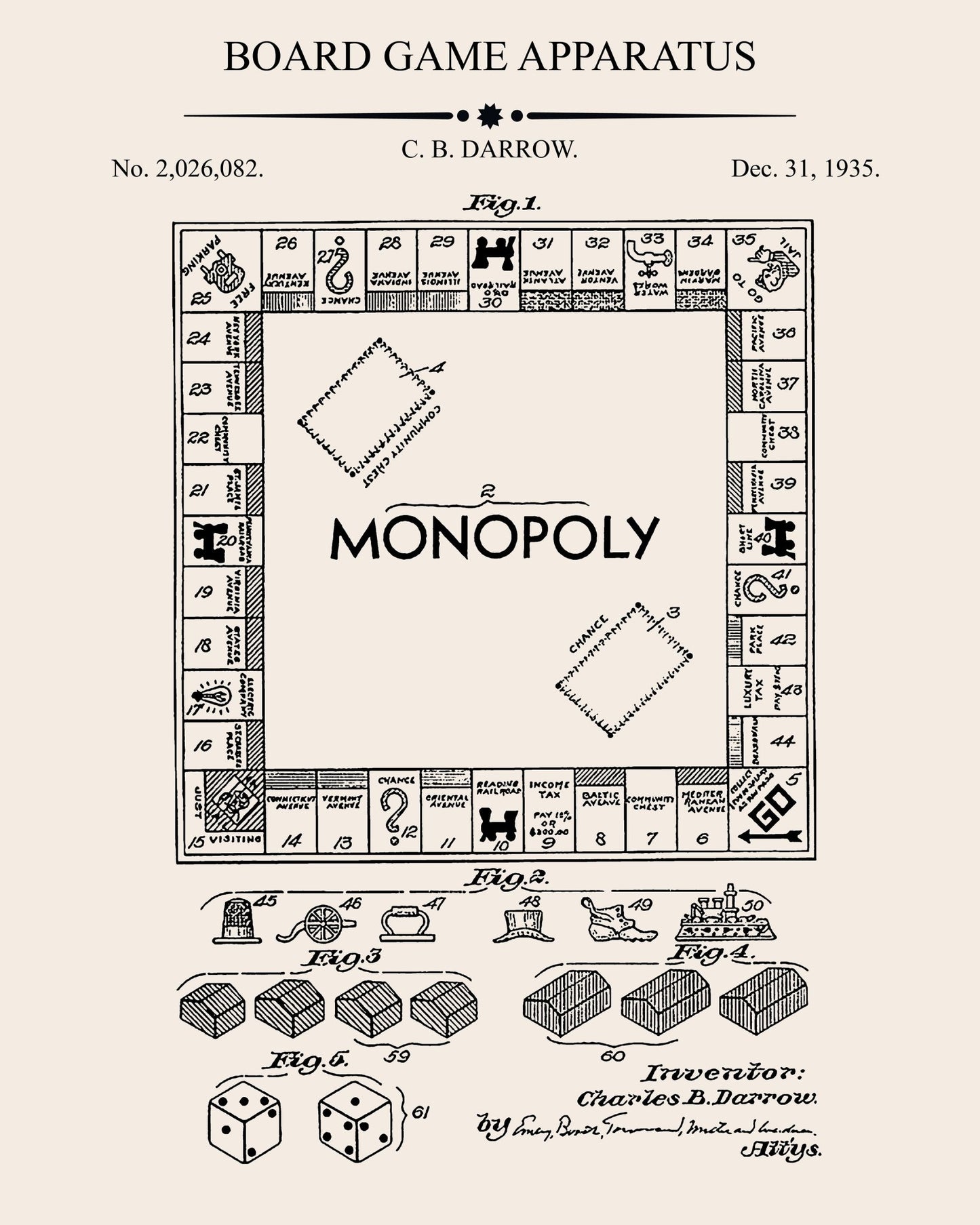 Board Game Apparatus Patent