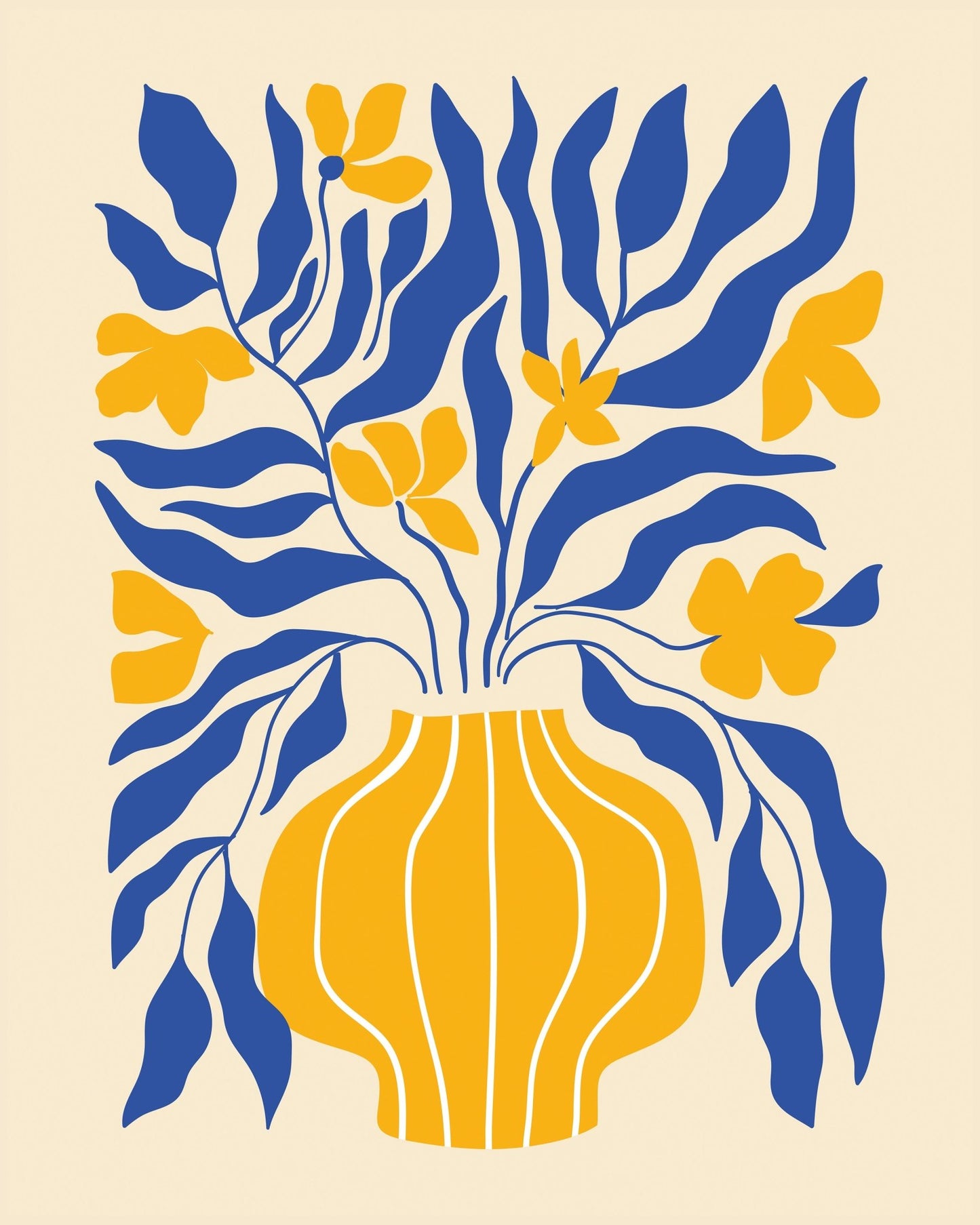 Groovy Floral Vase