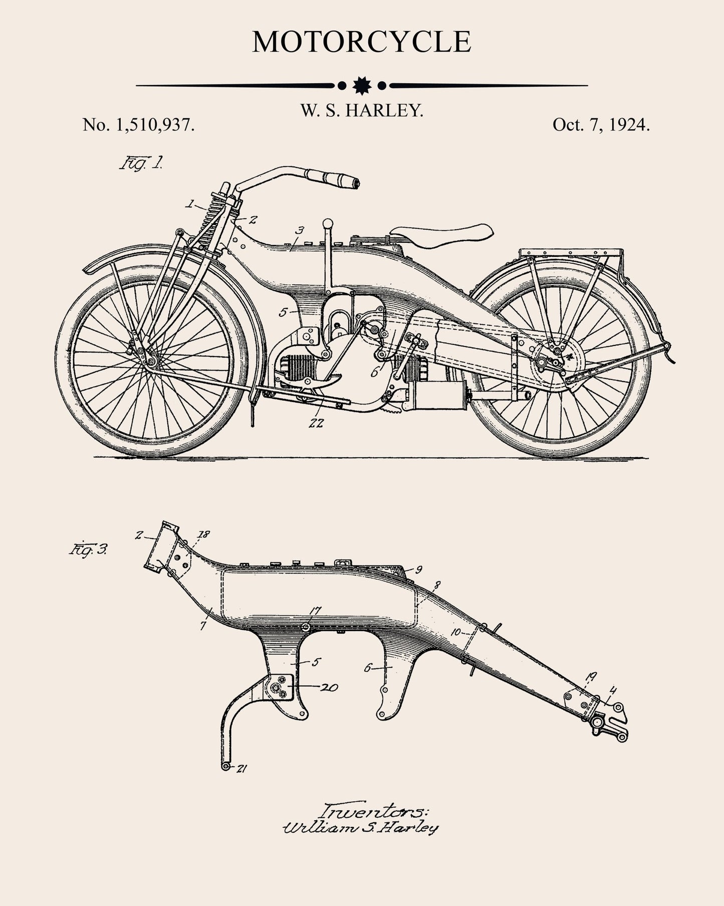 Motorcycle Patent