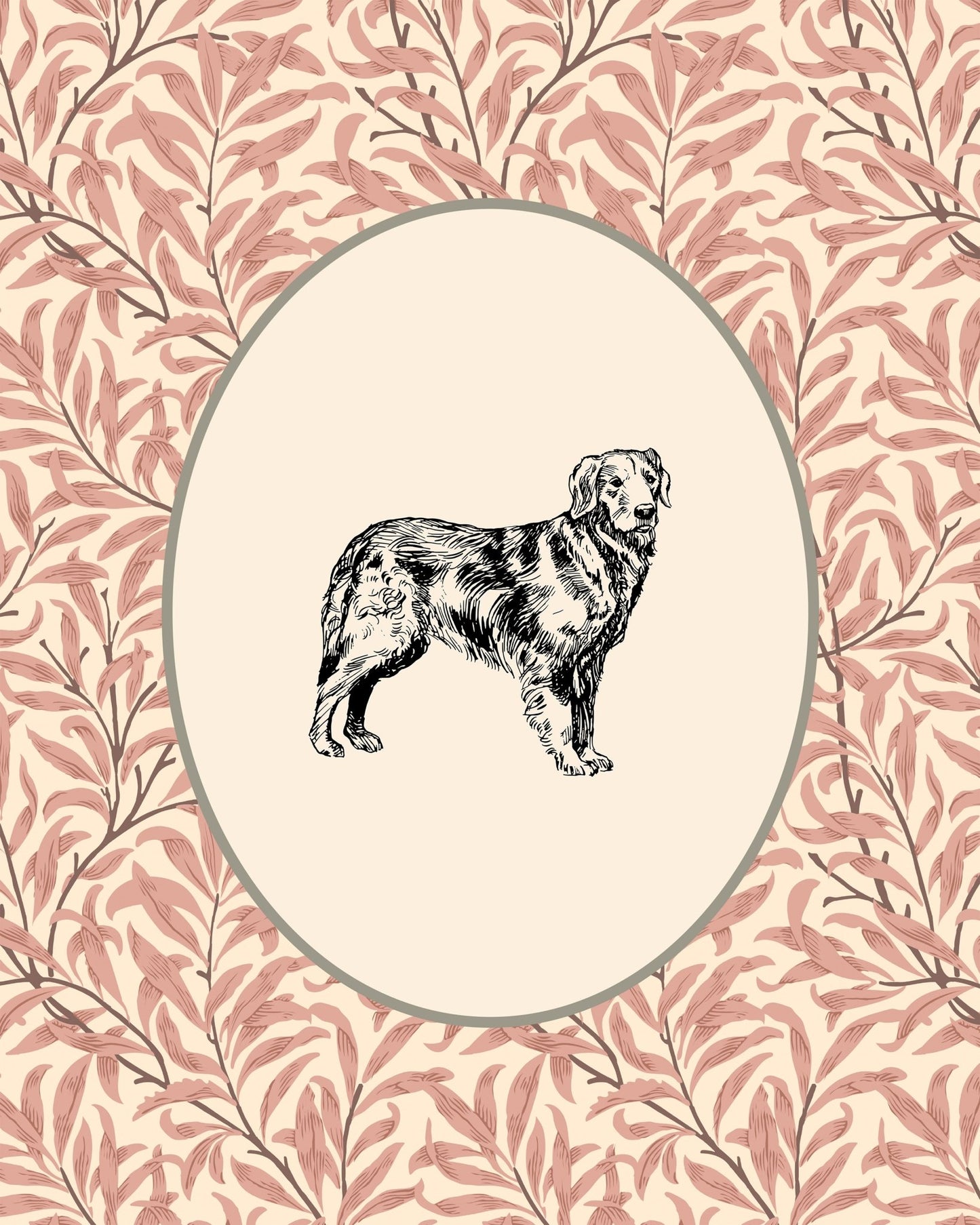 Golden Retriever Sketch NO2