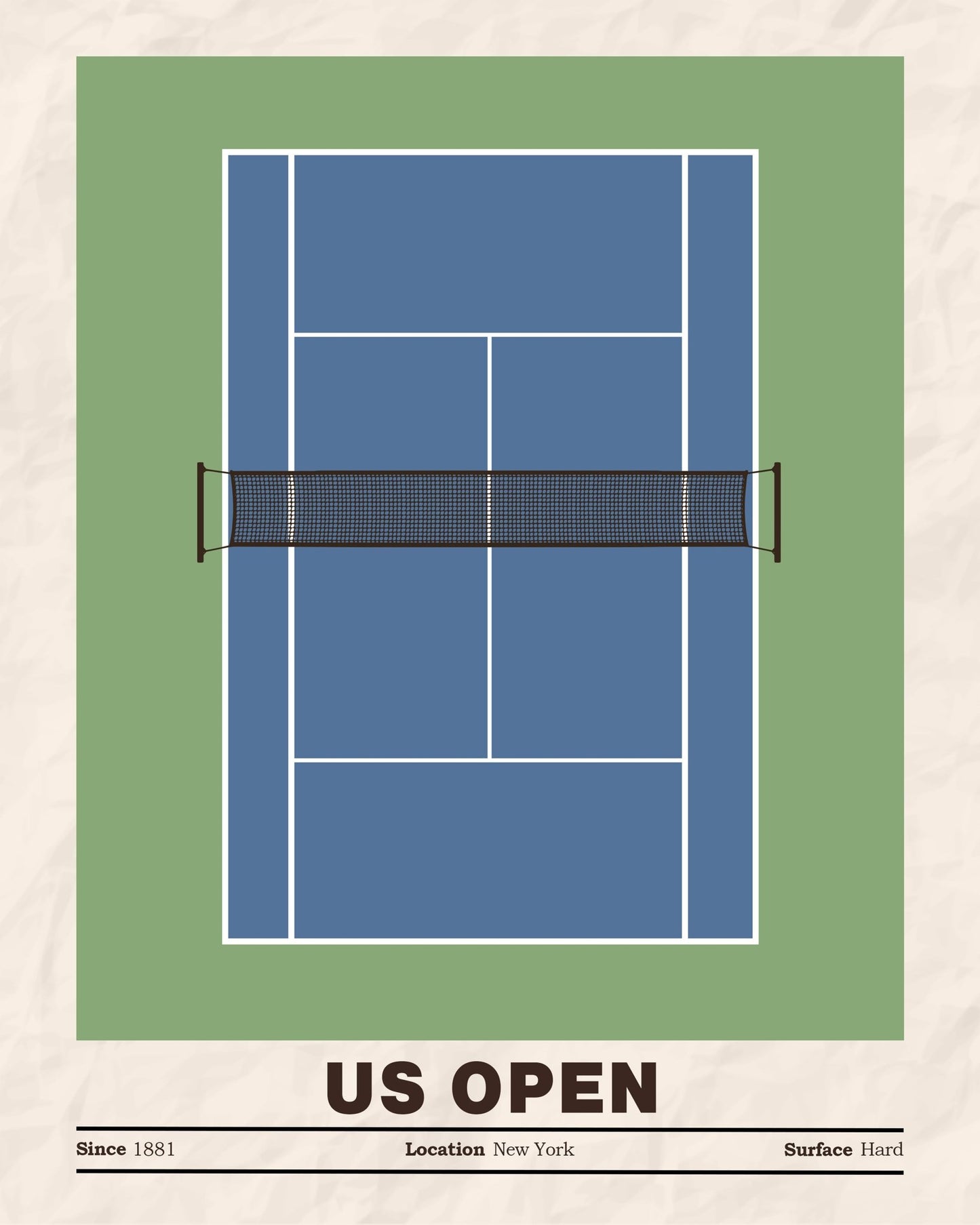 US Open Tennis Court