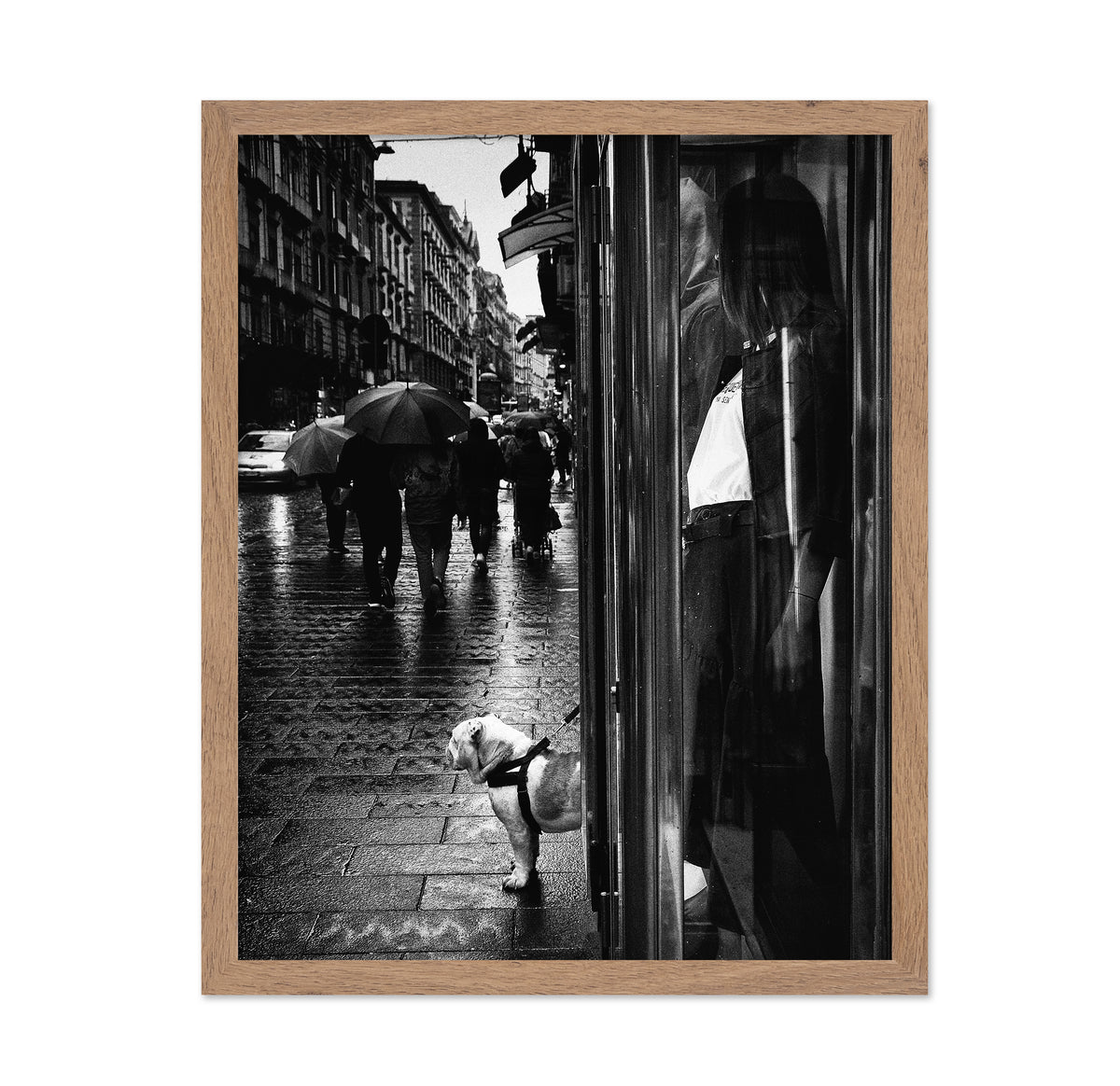 Street Scene in the Rain