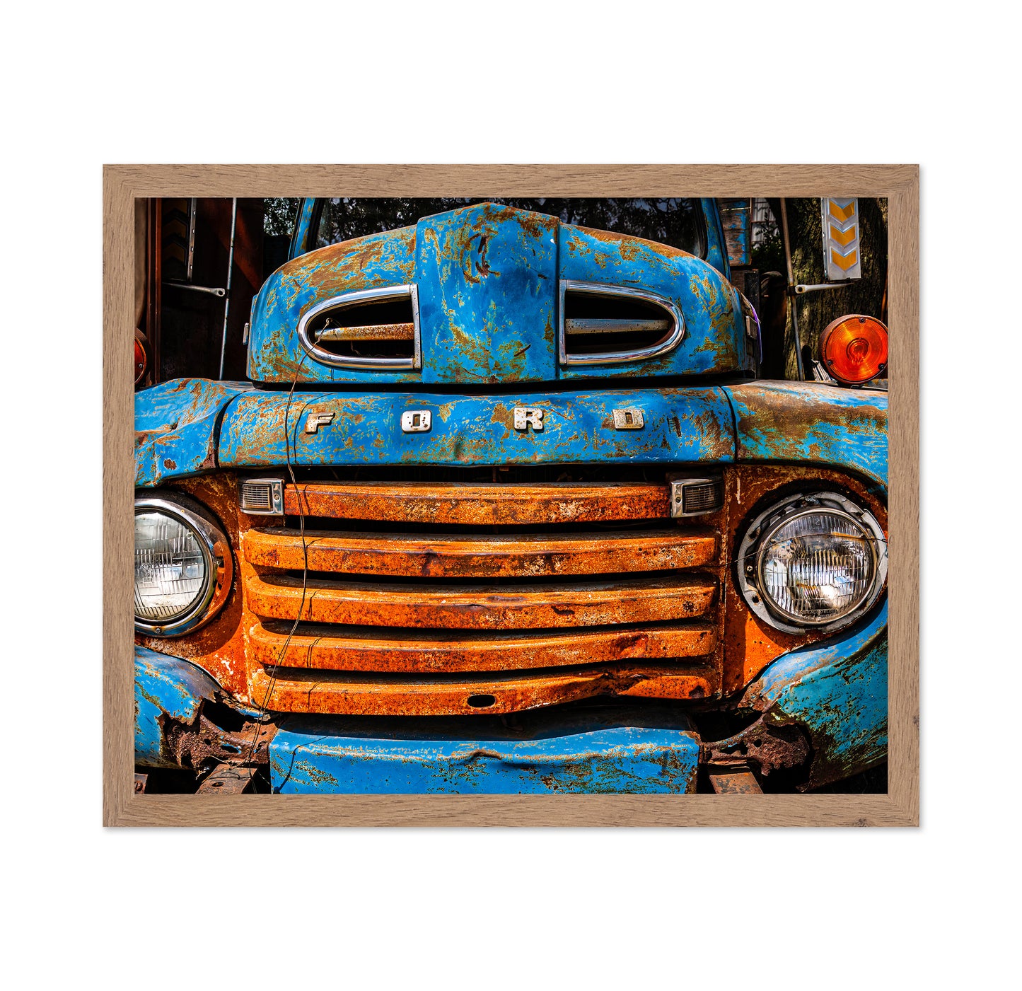 1950's Blue Ford Truck For Sale