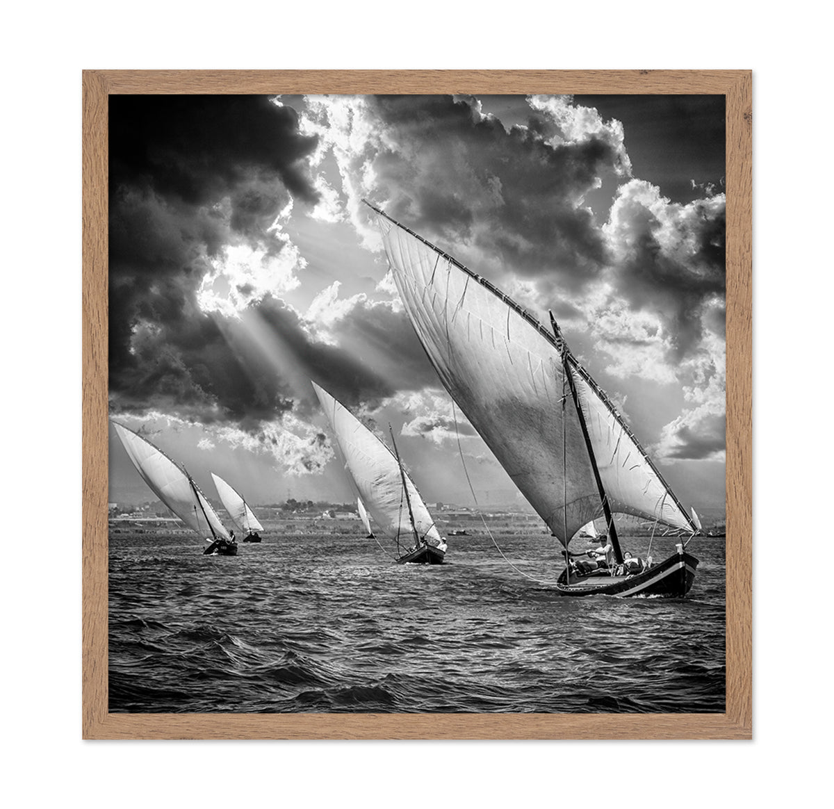 Sailboats and Light No 2