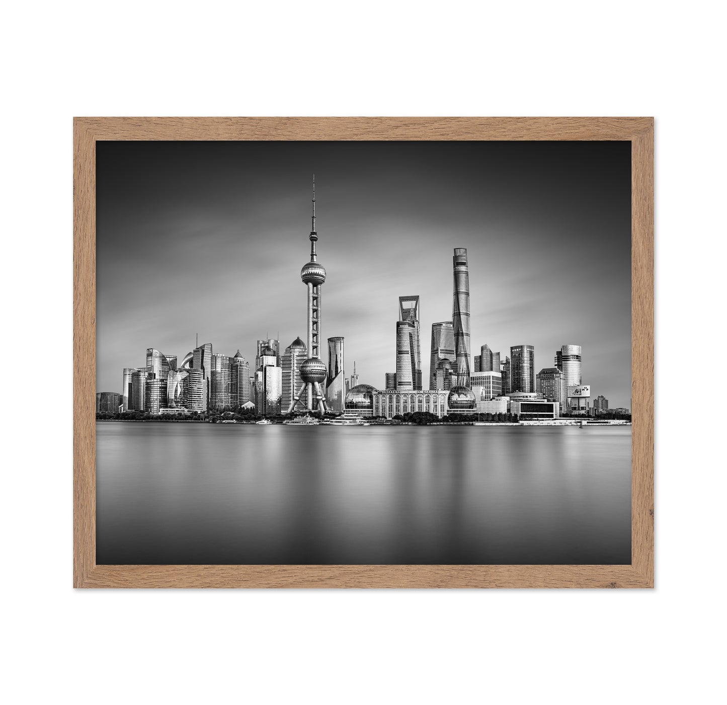 Pudong in Black & White