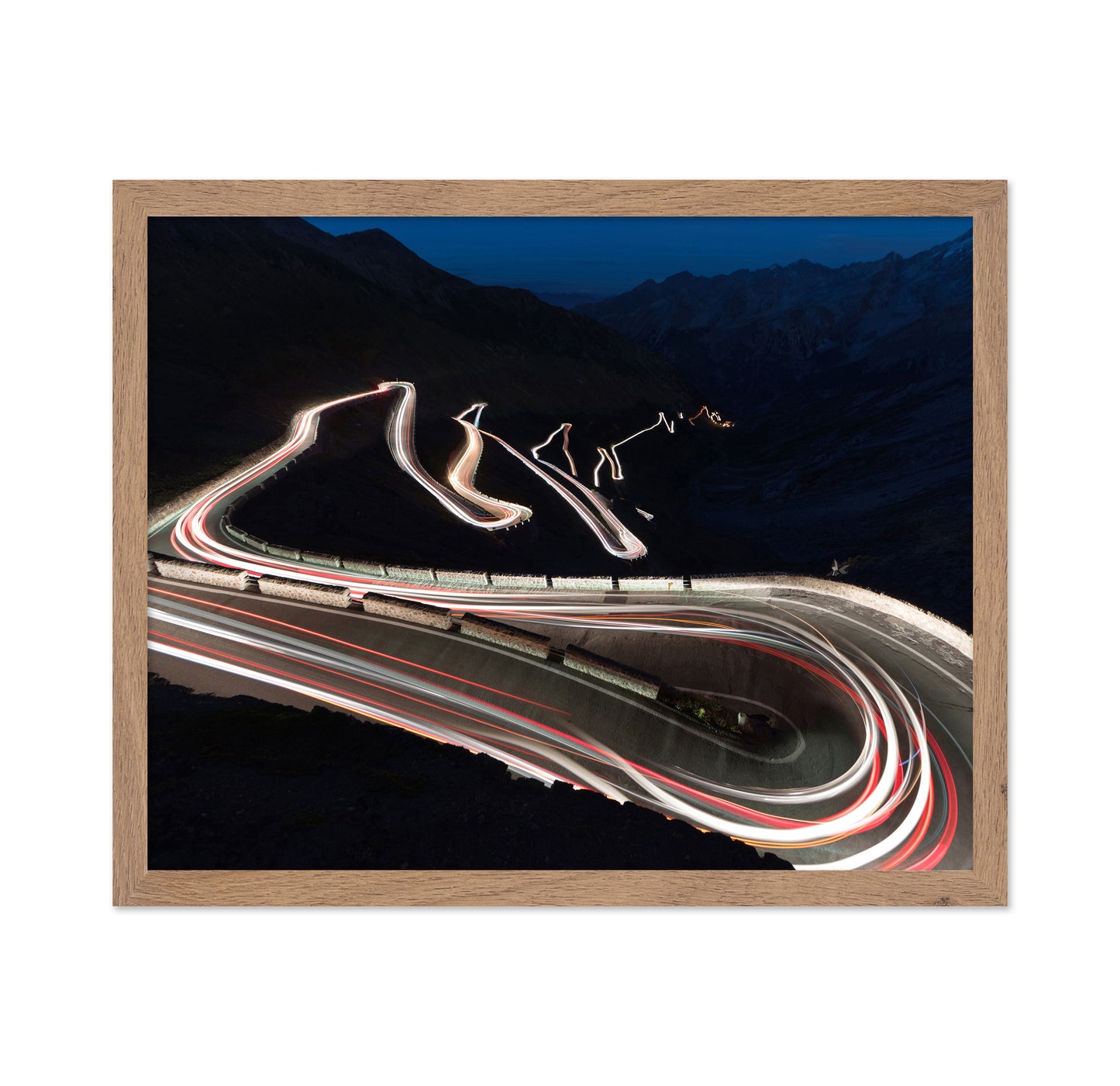 Winding Alpine Road