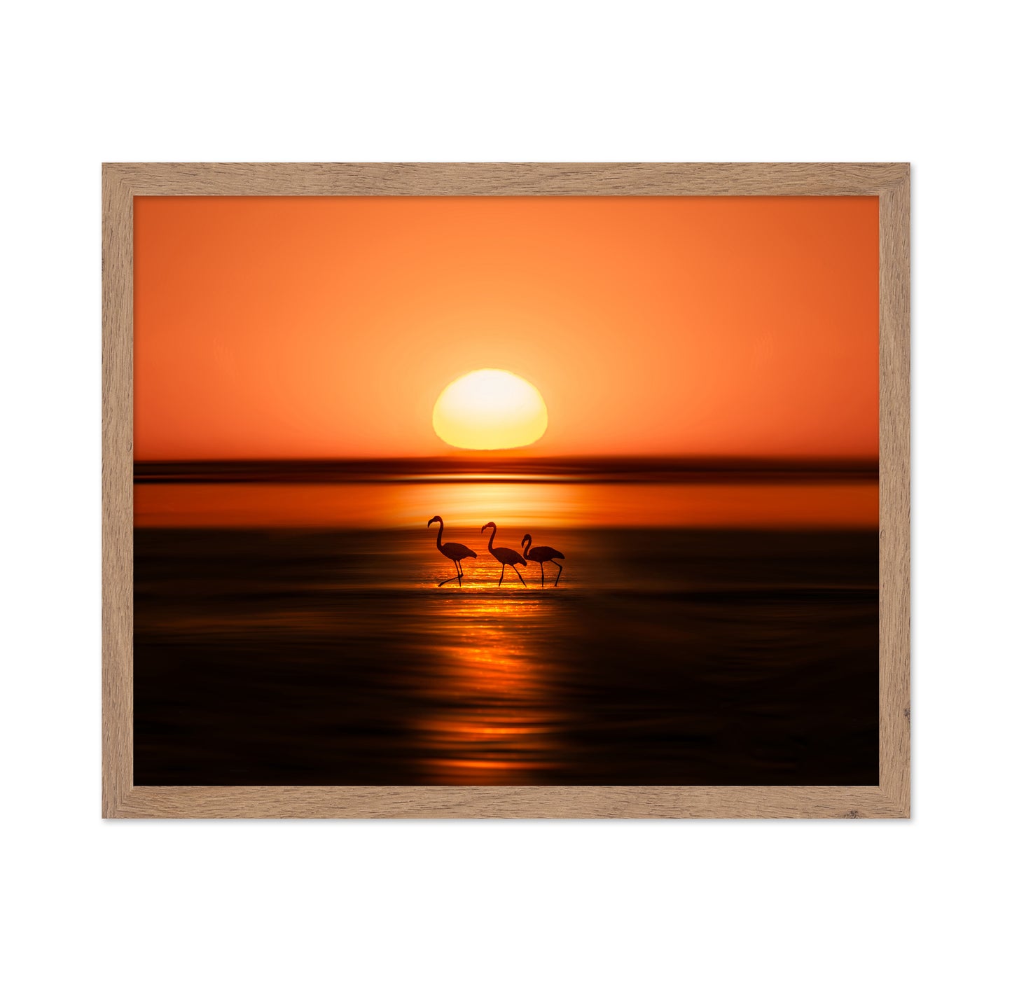 Sunset in Walvis bay