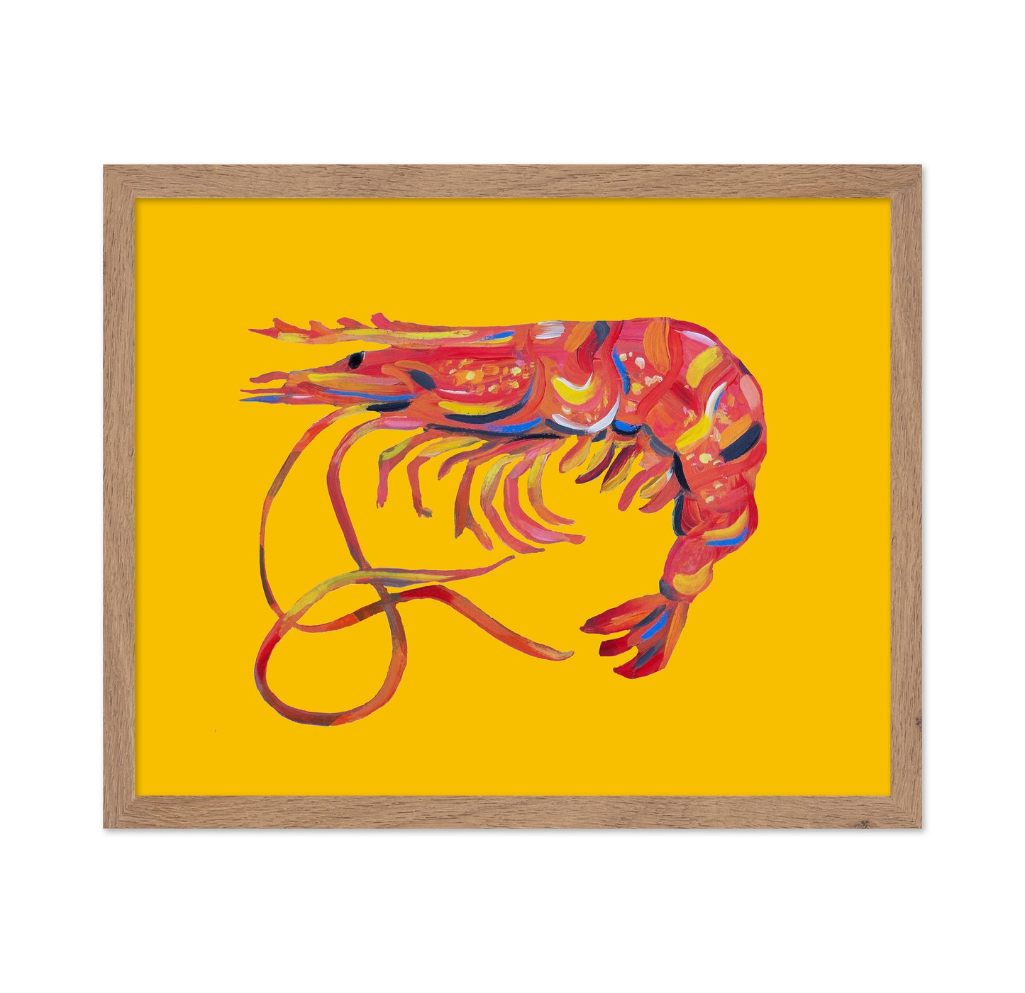 Prawn On Yellow