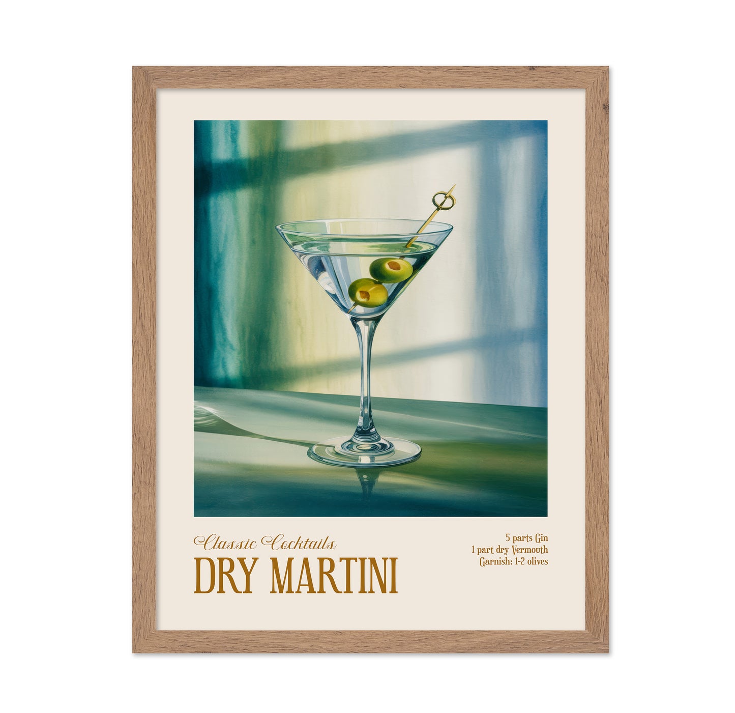 Classic Cocktails - Dry Martini