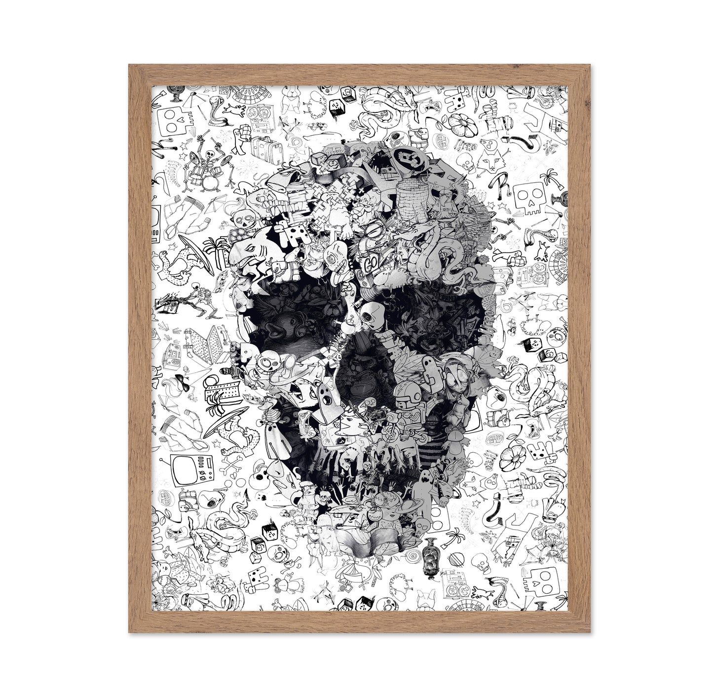 Doodle Skull