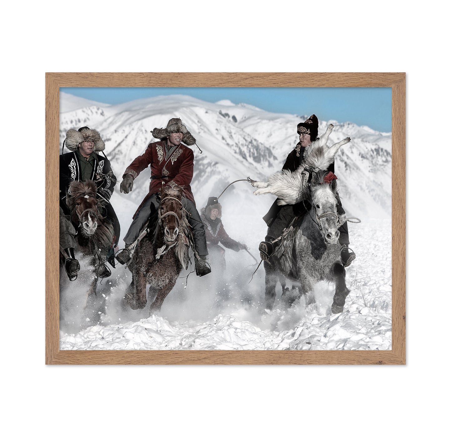 Winter Horse Race