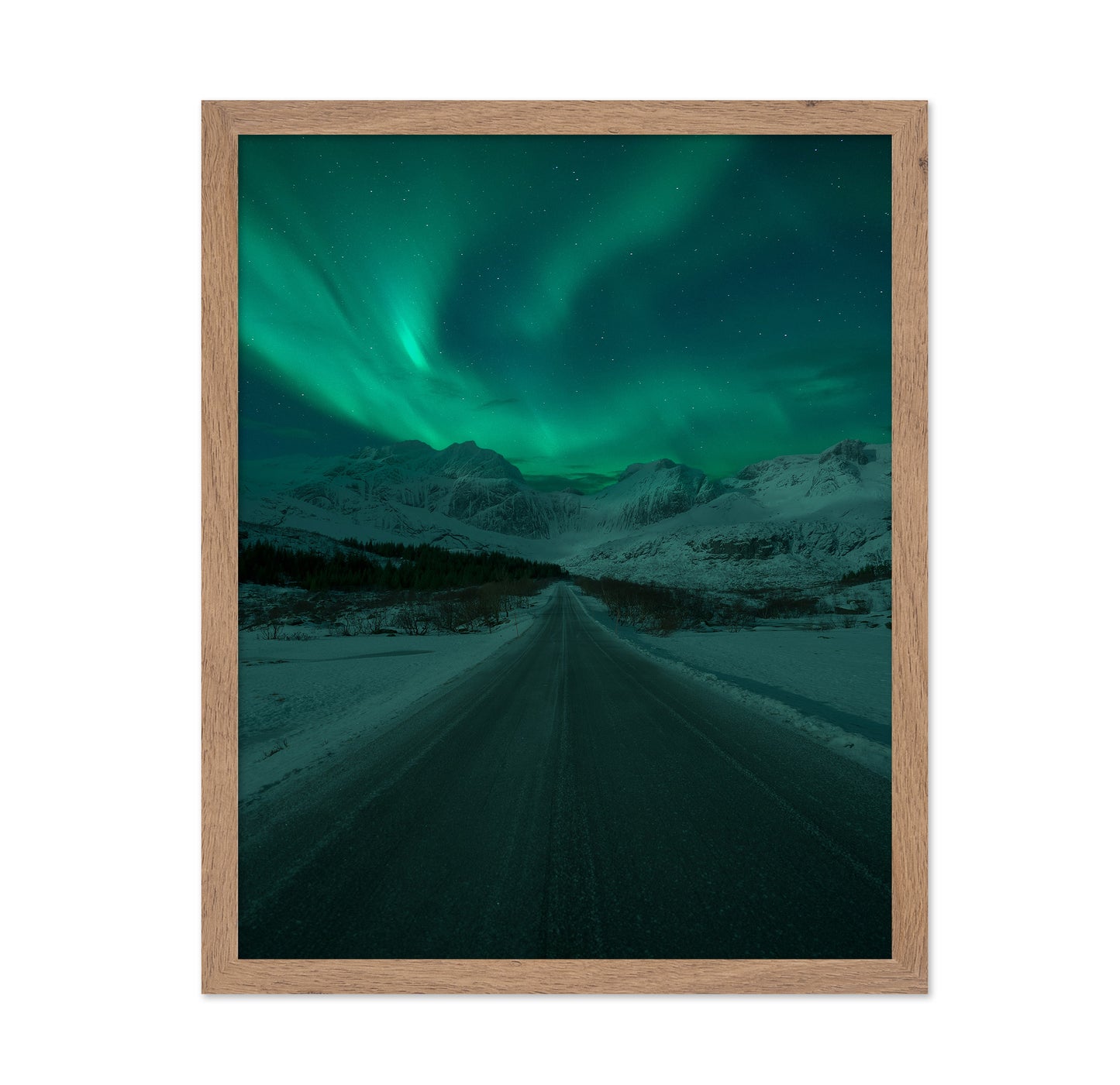 Northern Lights Mountain Road