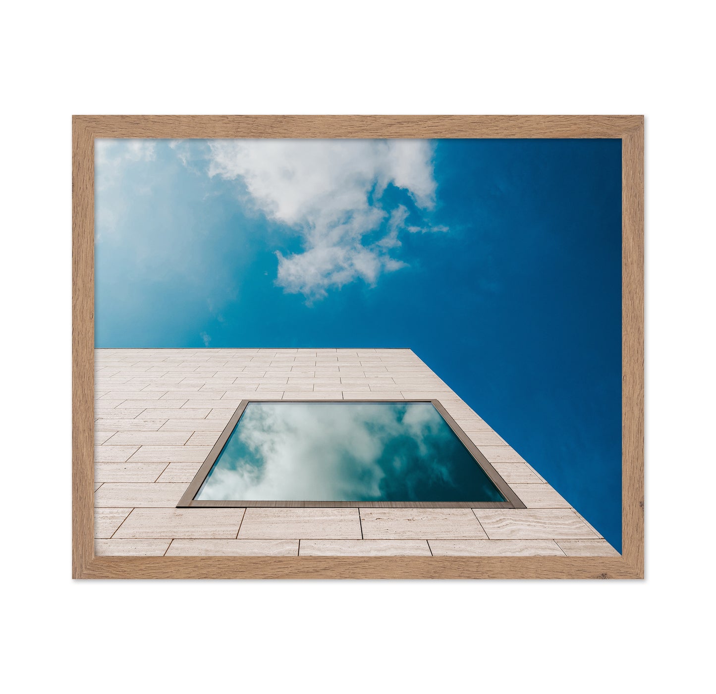 Blue With Clouds