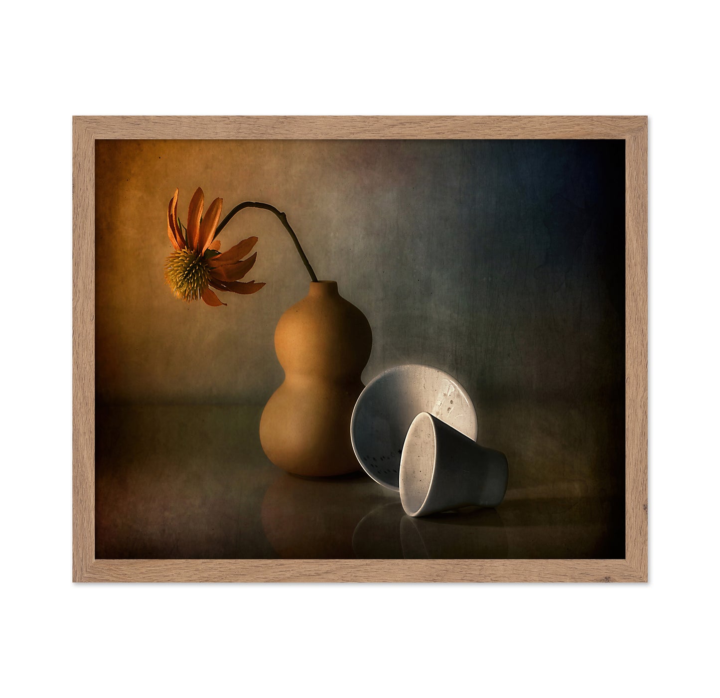 Still Life with Gourd Vase