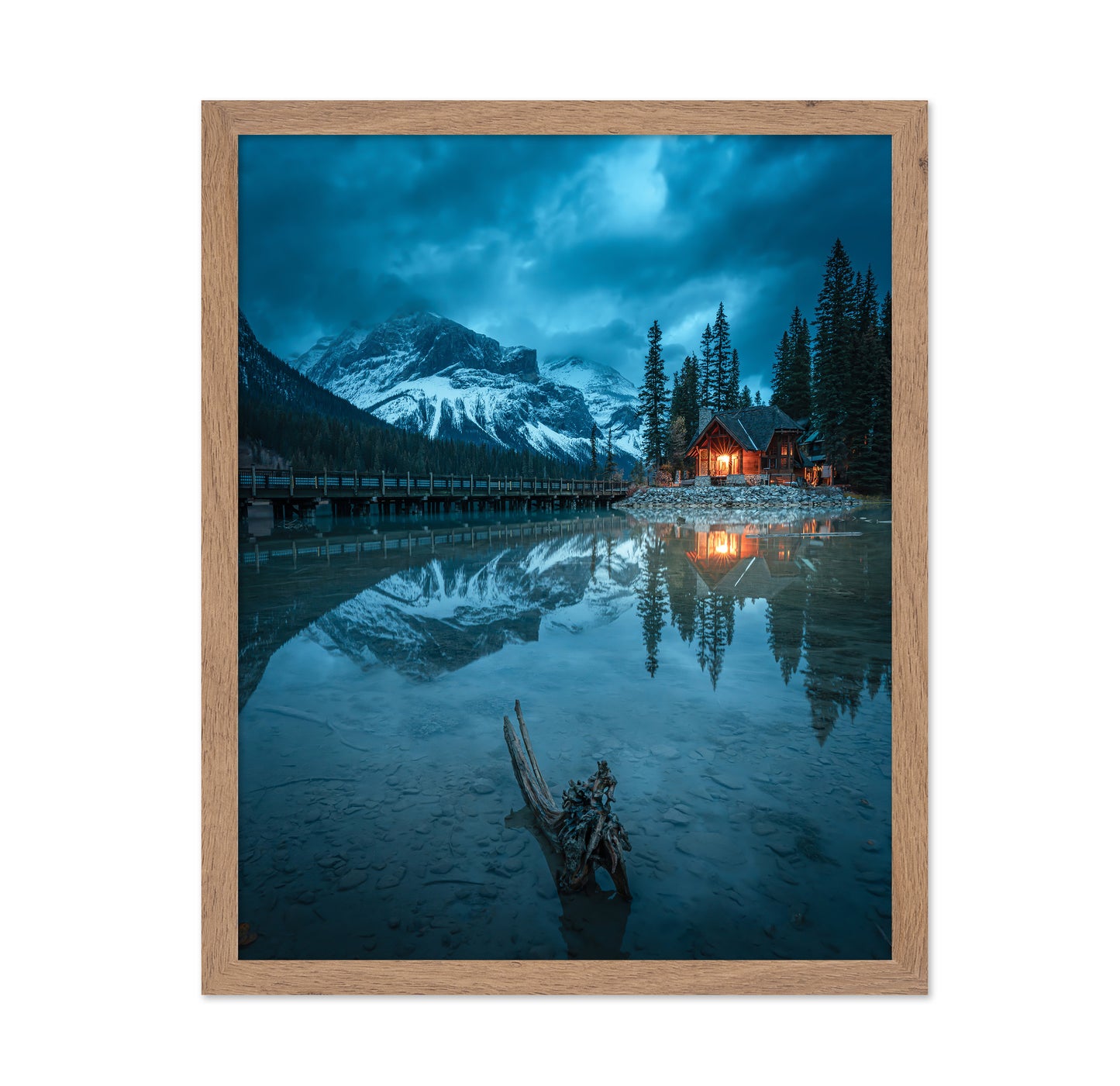Blue Moment At Emerald Lake