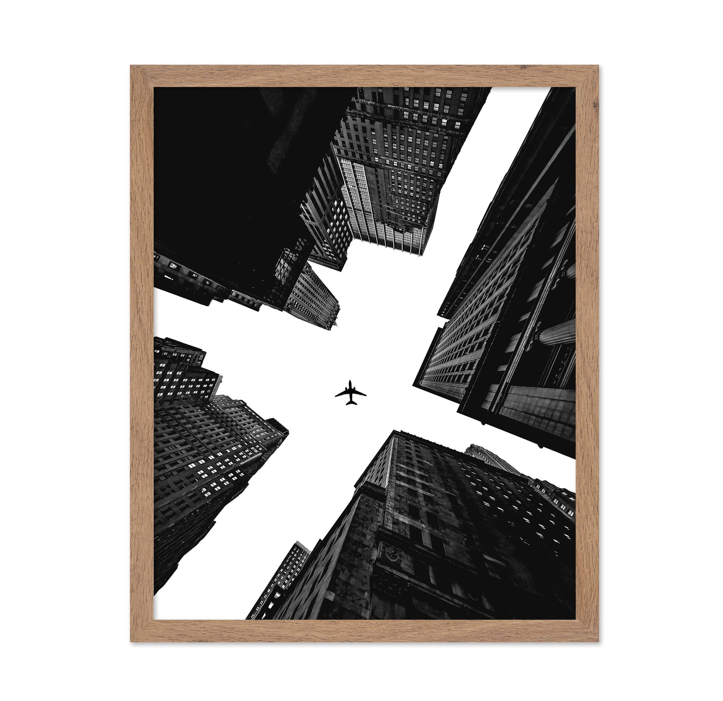 Flying Over Skyscrapers