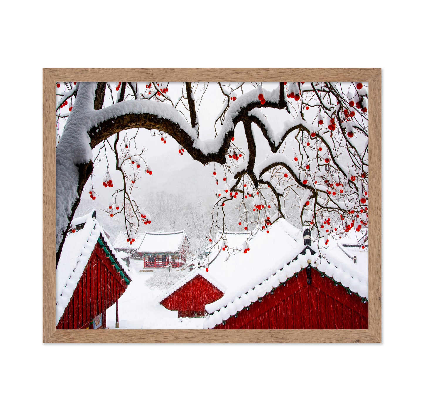 Snow In Temple