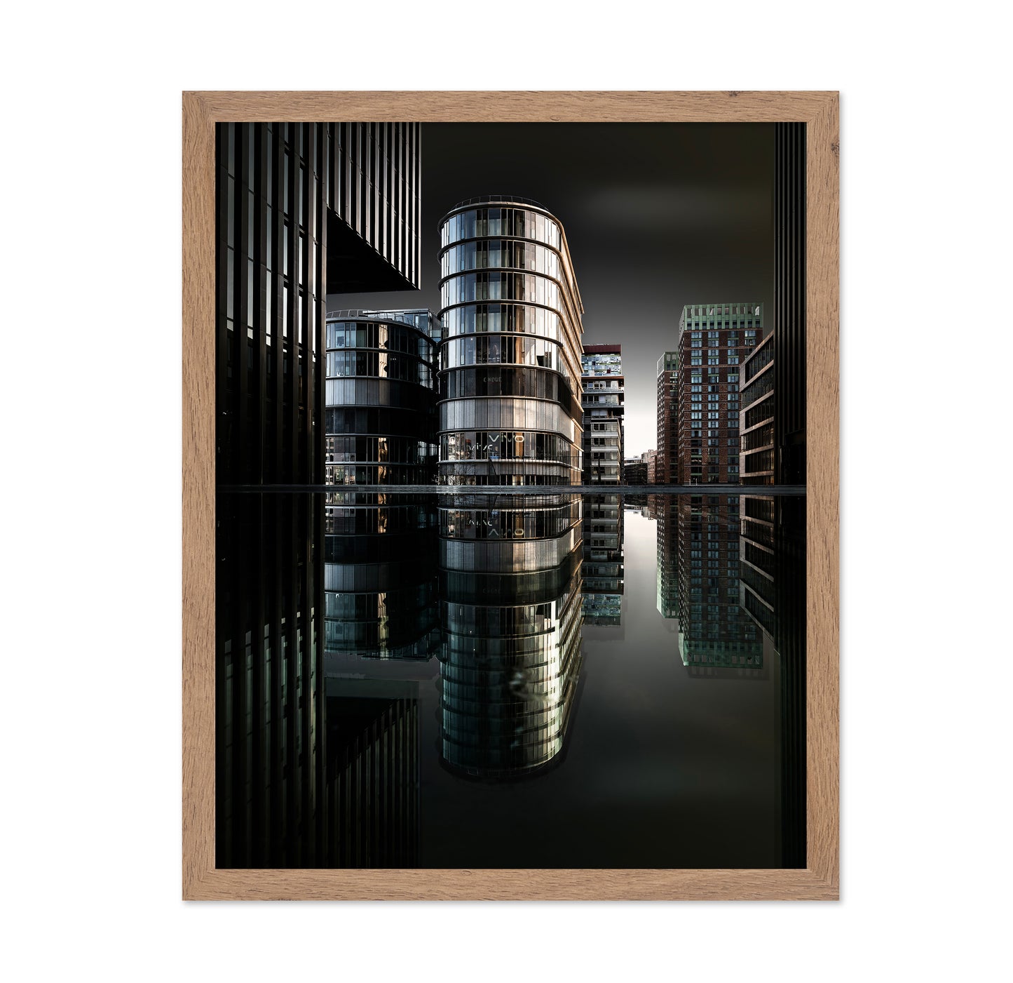 Reflection In The Water-Covered Skylight