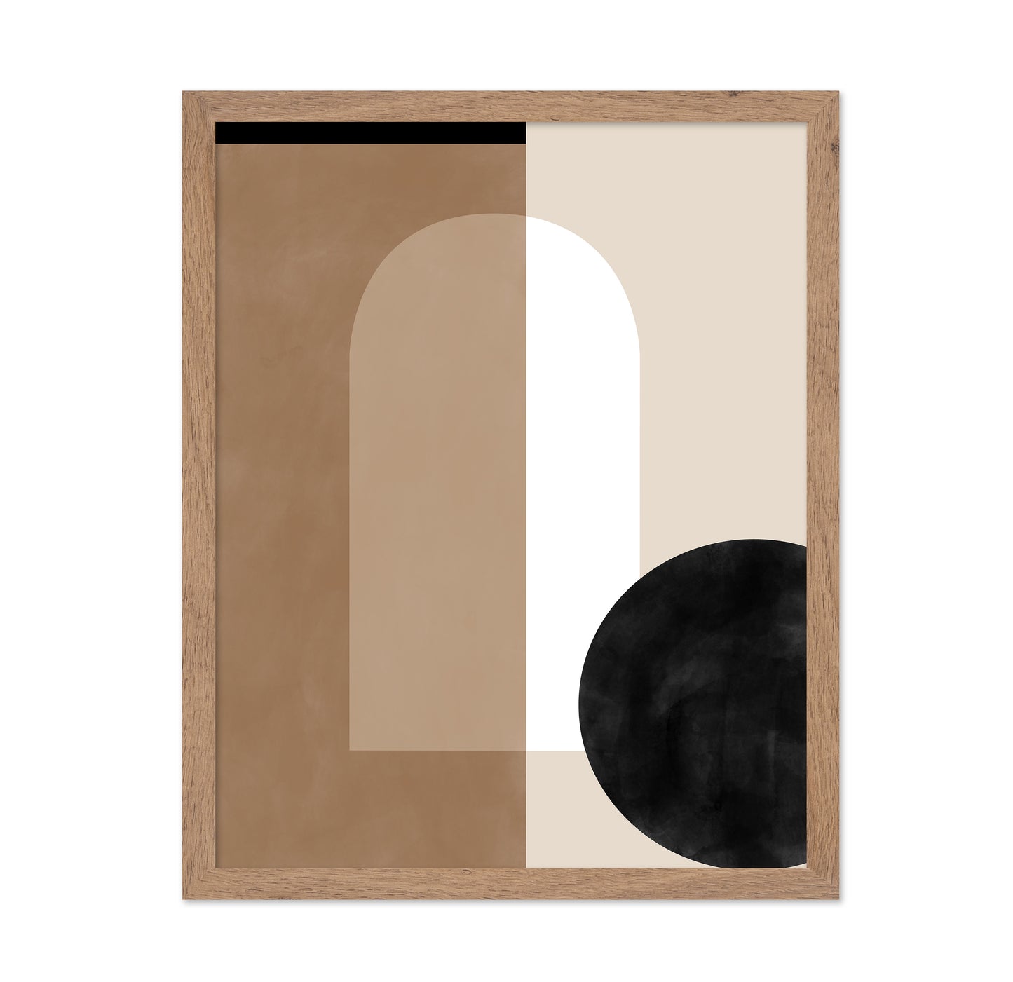 Japandi Minimalist Beige Black Neutral