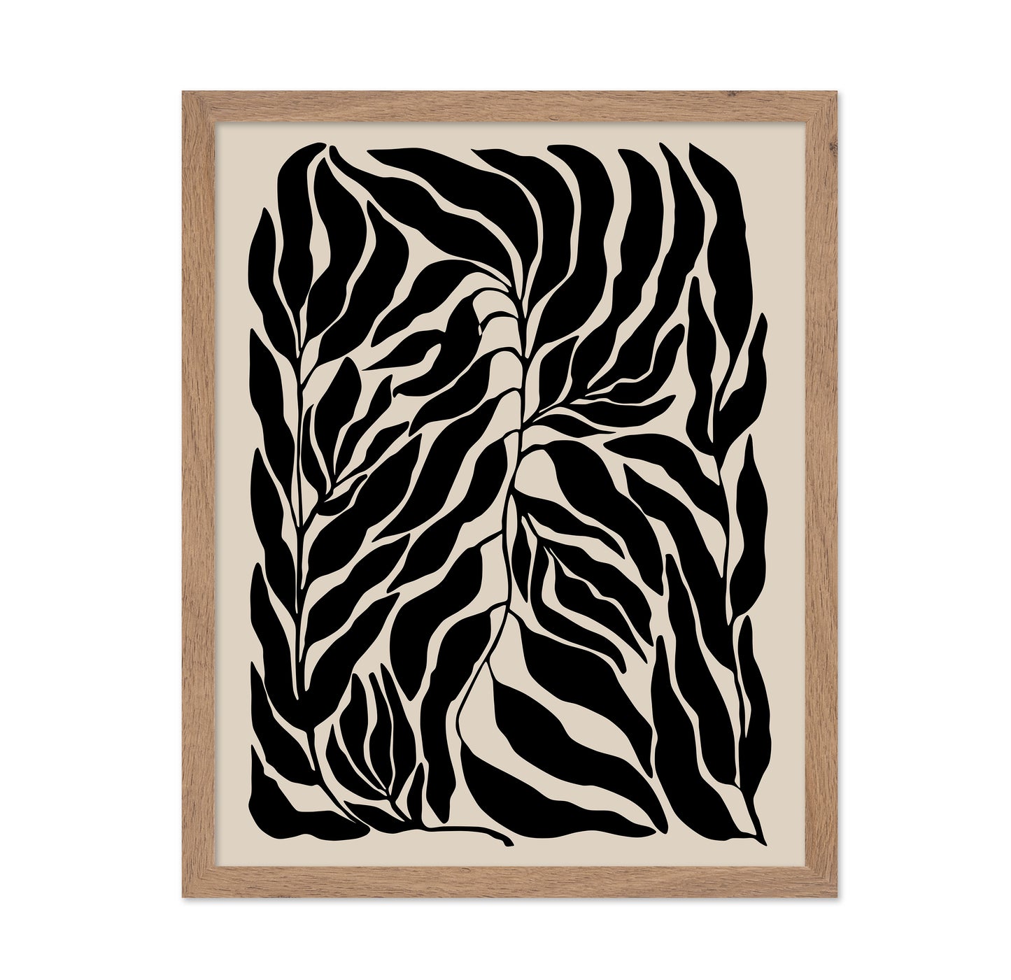 Black Leaf Silhouettes