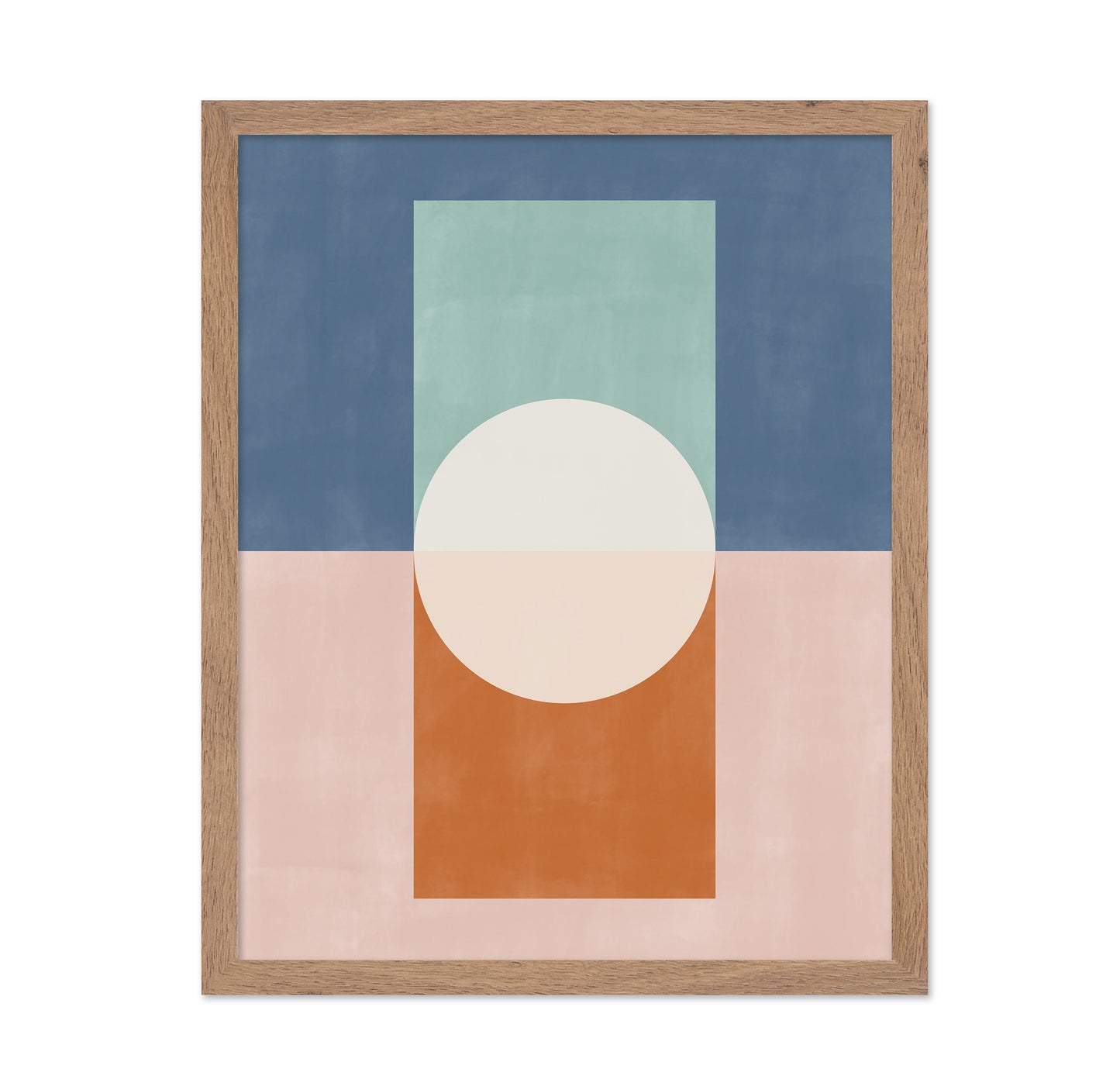 Geometric Shapes And A Muted Color Palette