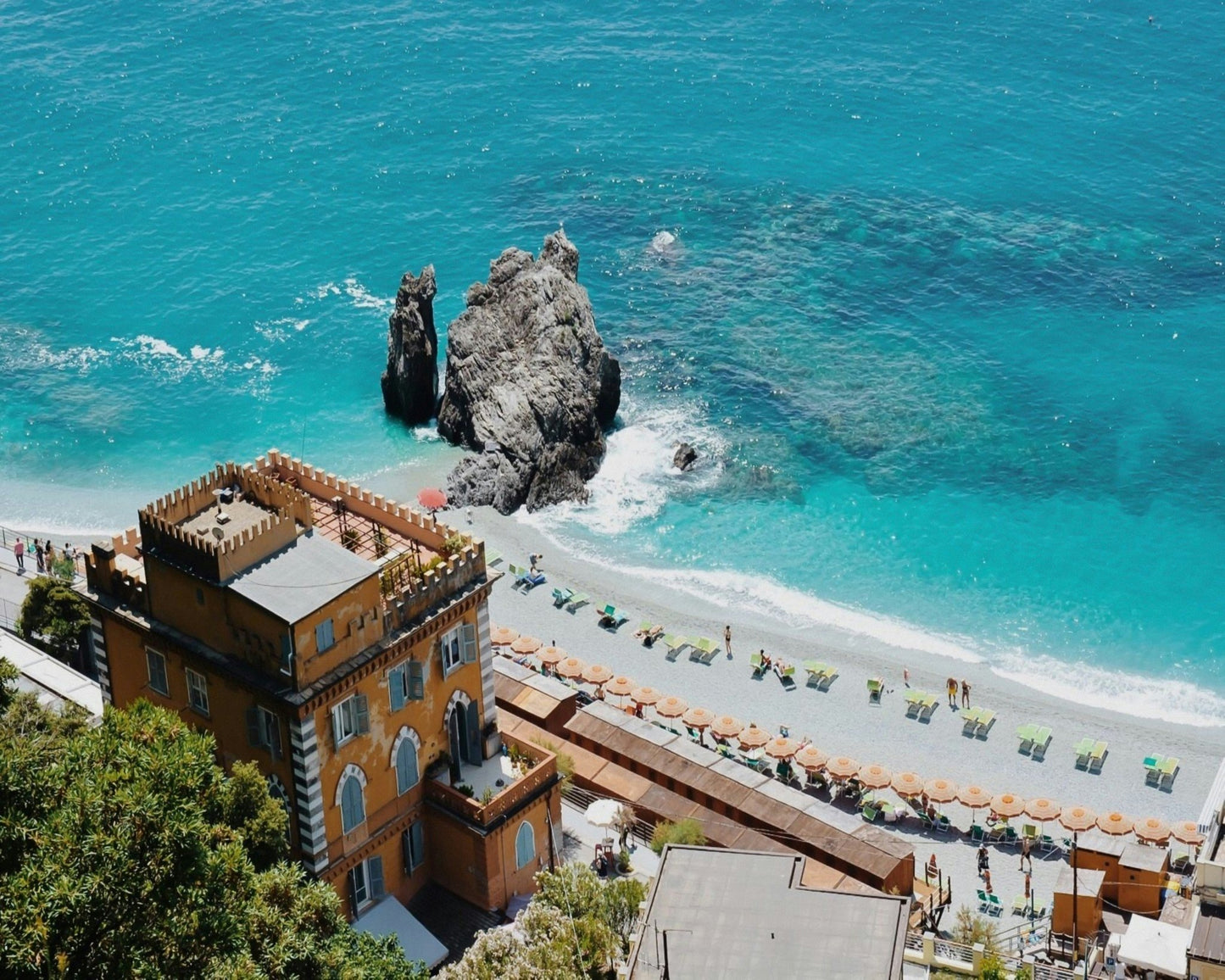 Monterosso Al Mare From Above