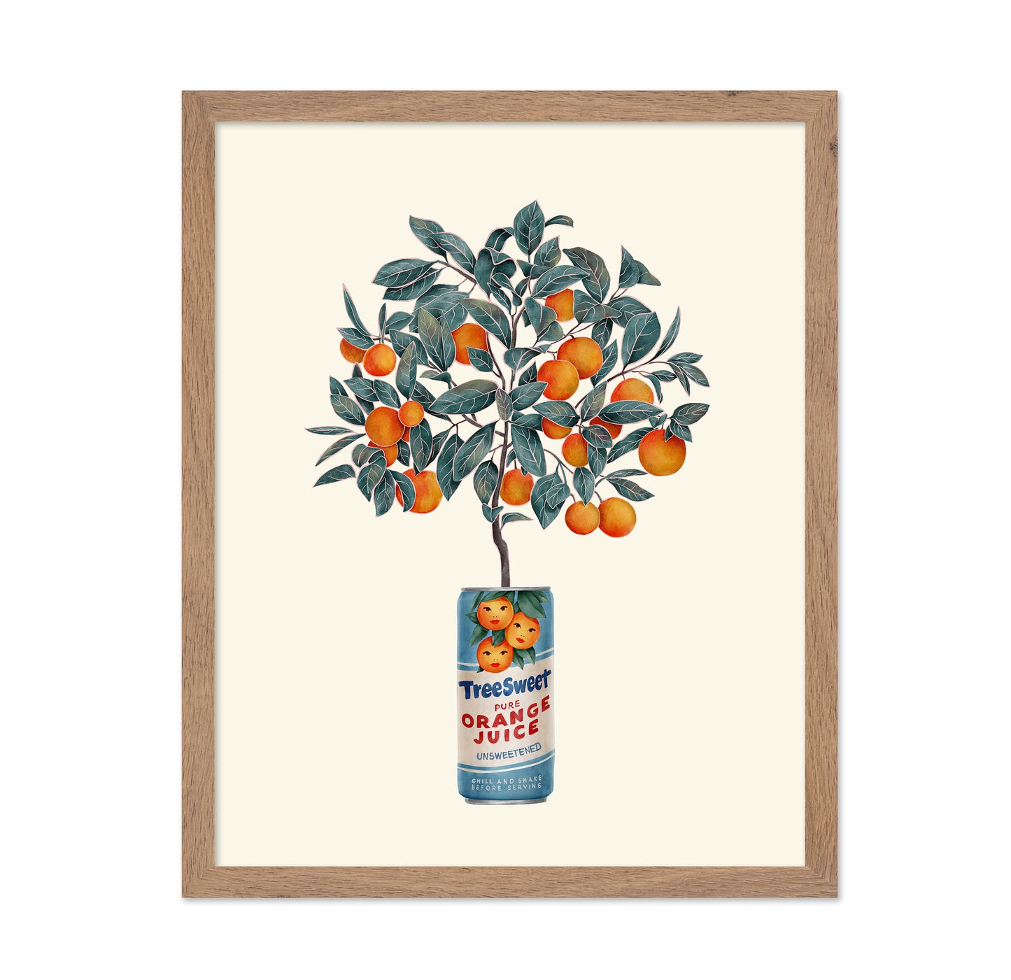 Orange Tree in a Can