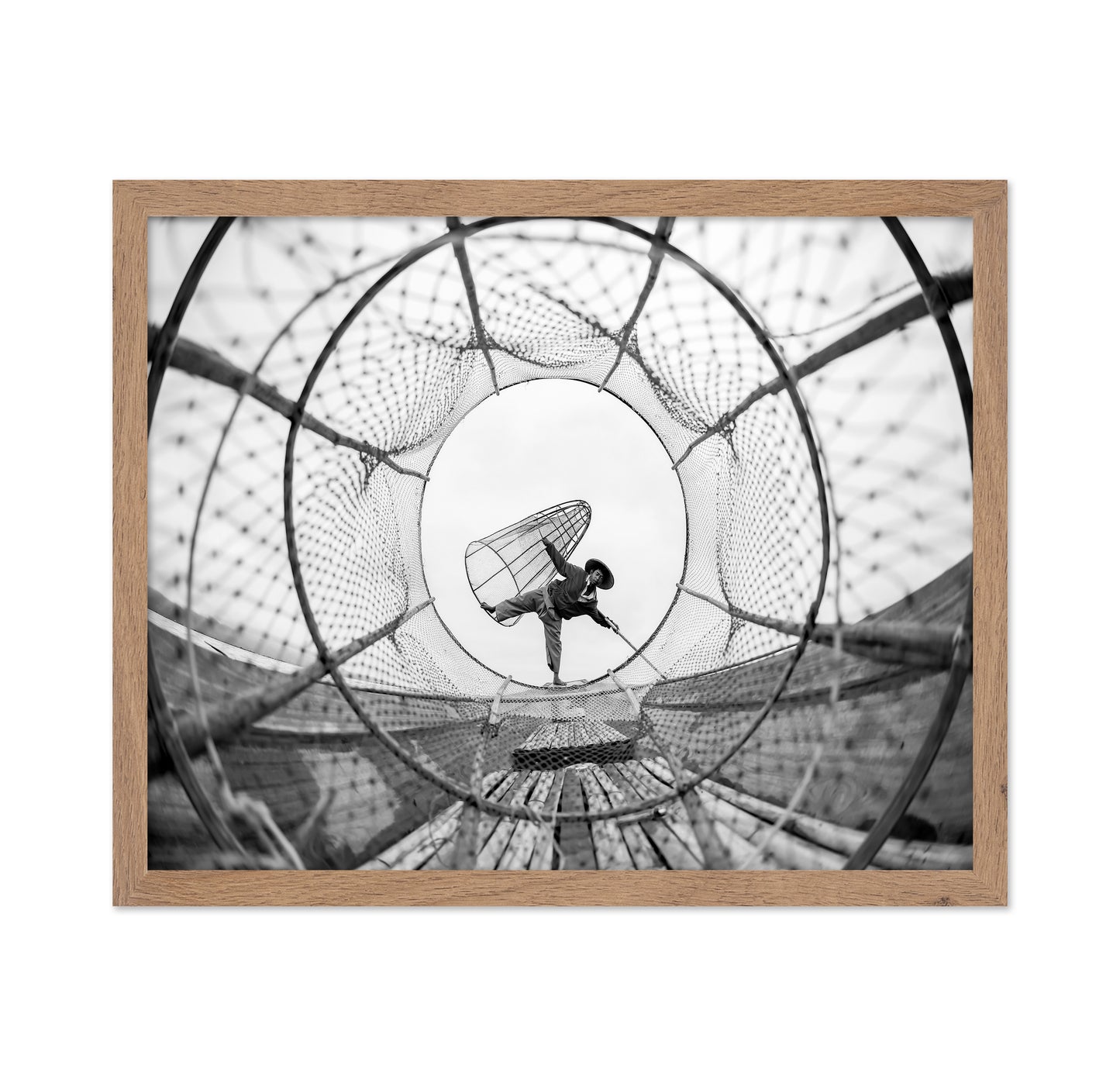 Through Fish Net
