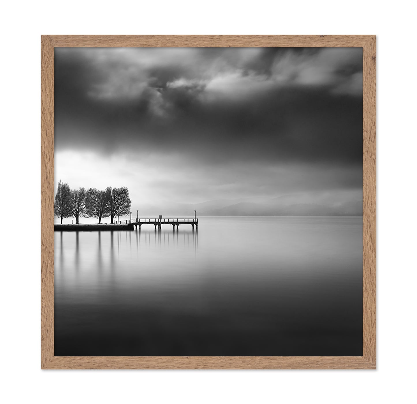 Lake View With Trees