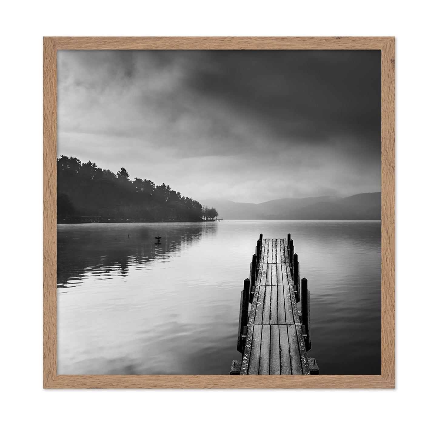 Lake View With Pier