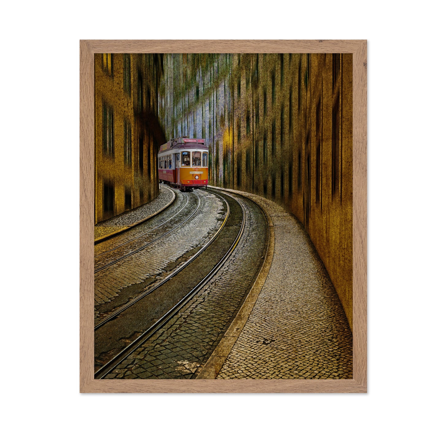 Railway With Tram