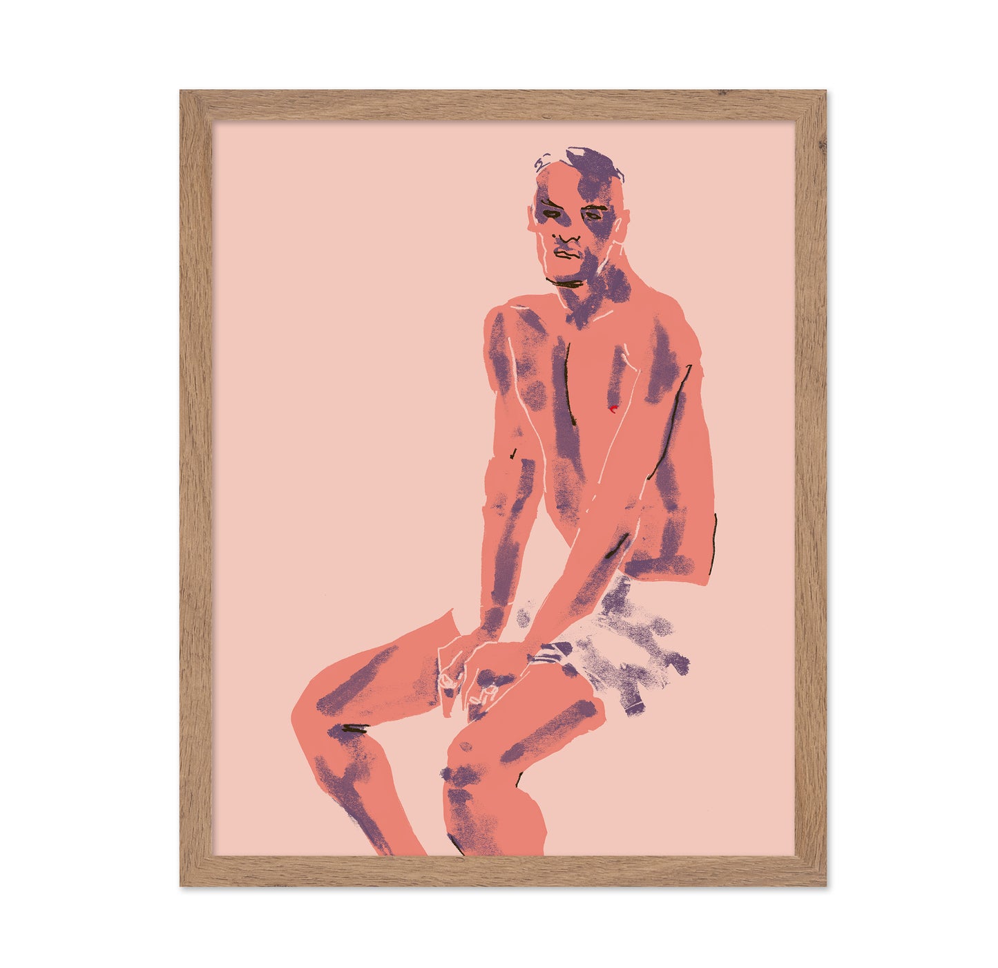 A Man Posing