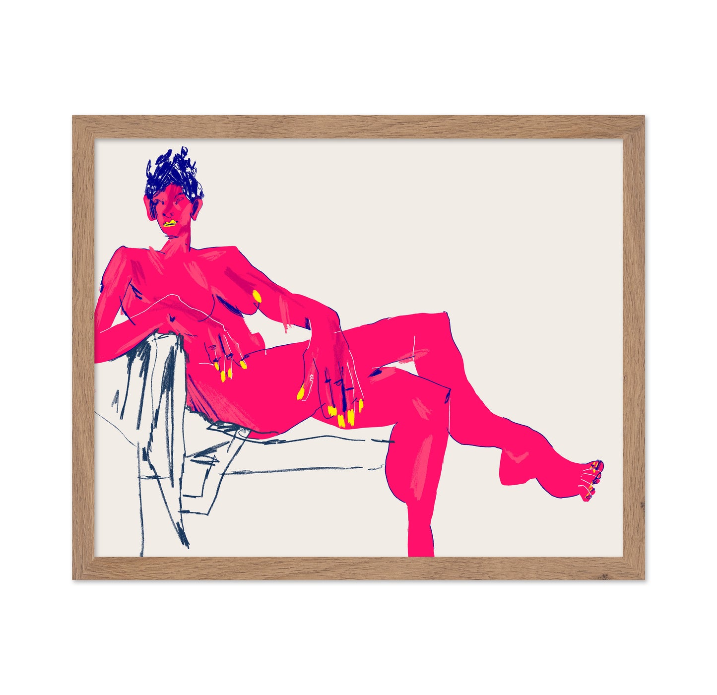 Girl On A Divan