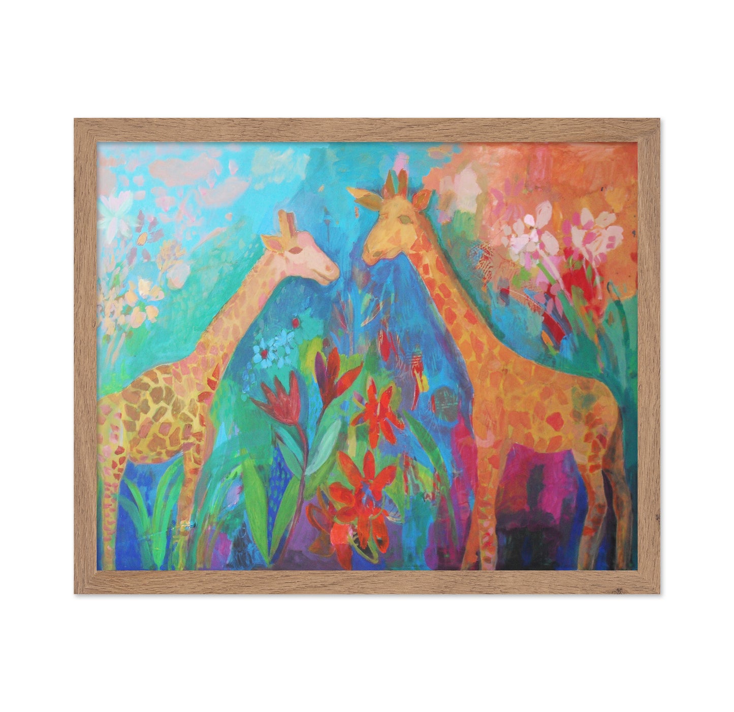 Giraffes In Love