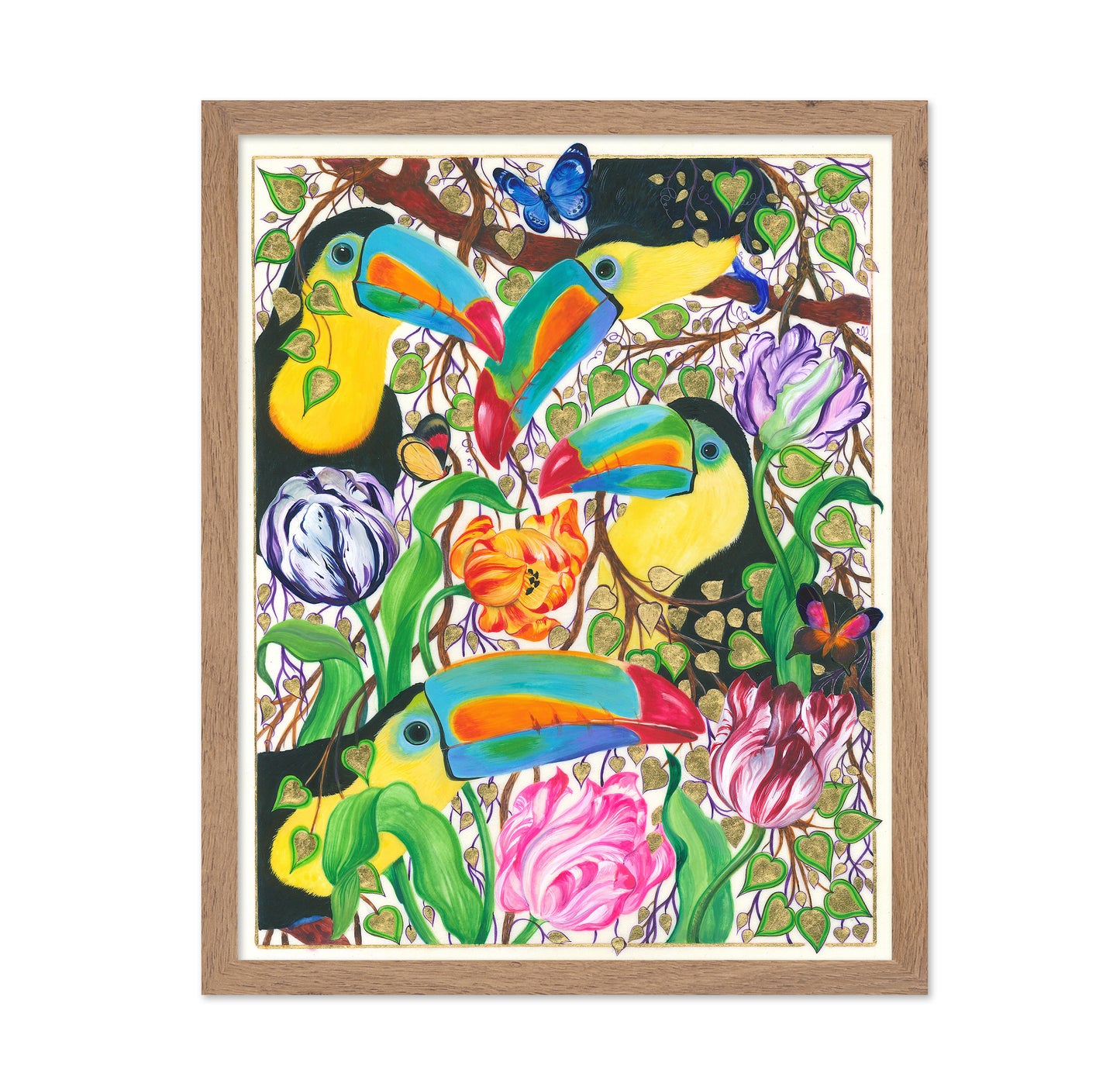 Colorful Toucans