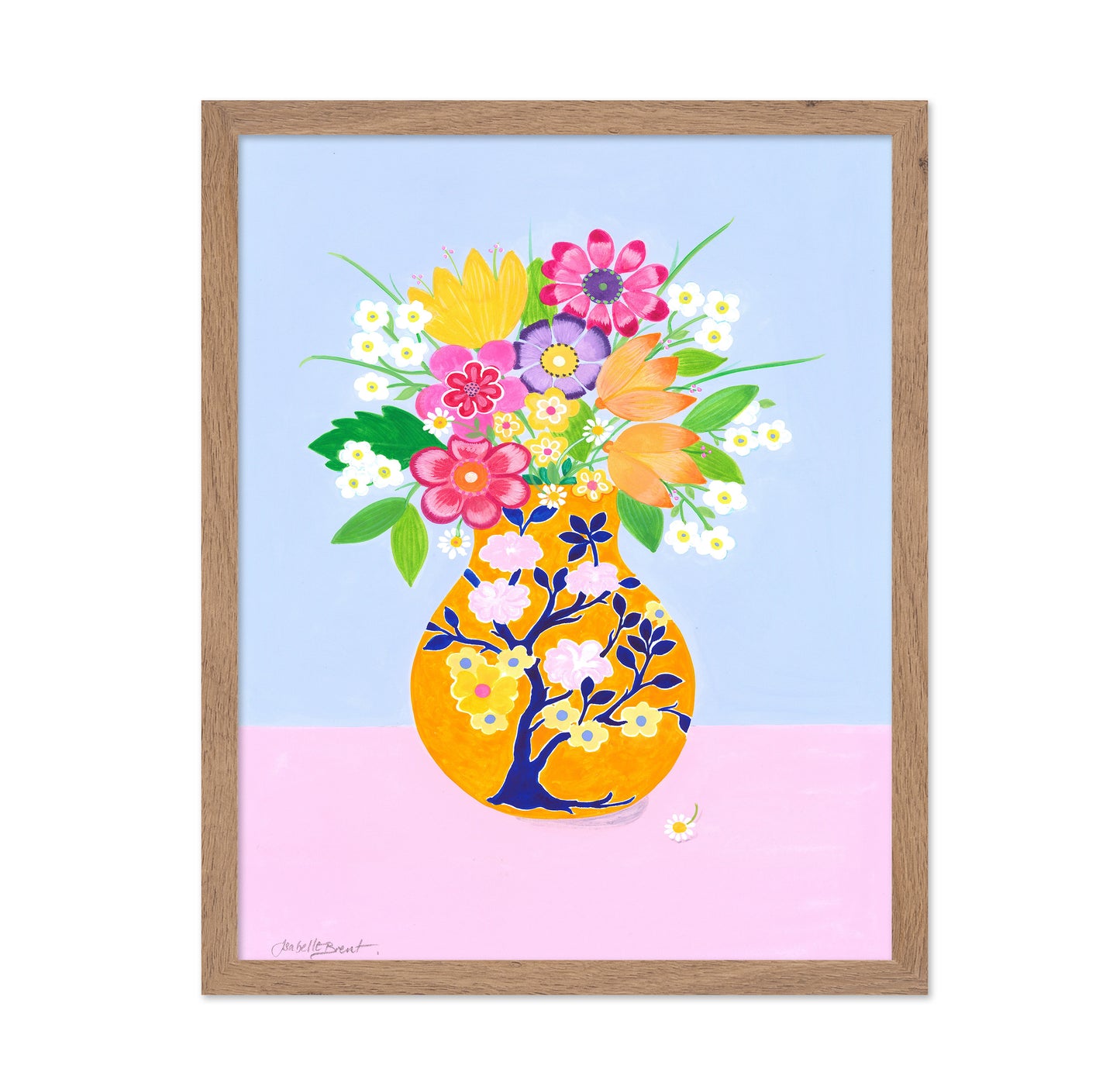 Floral Harmony Vase
