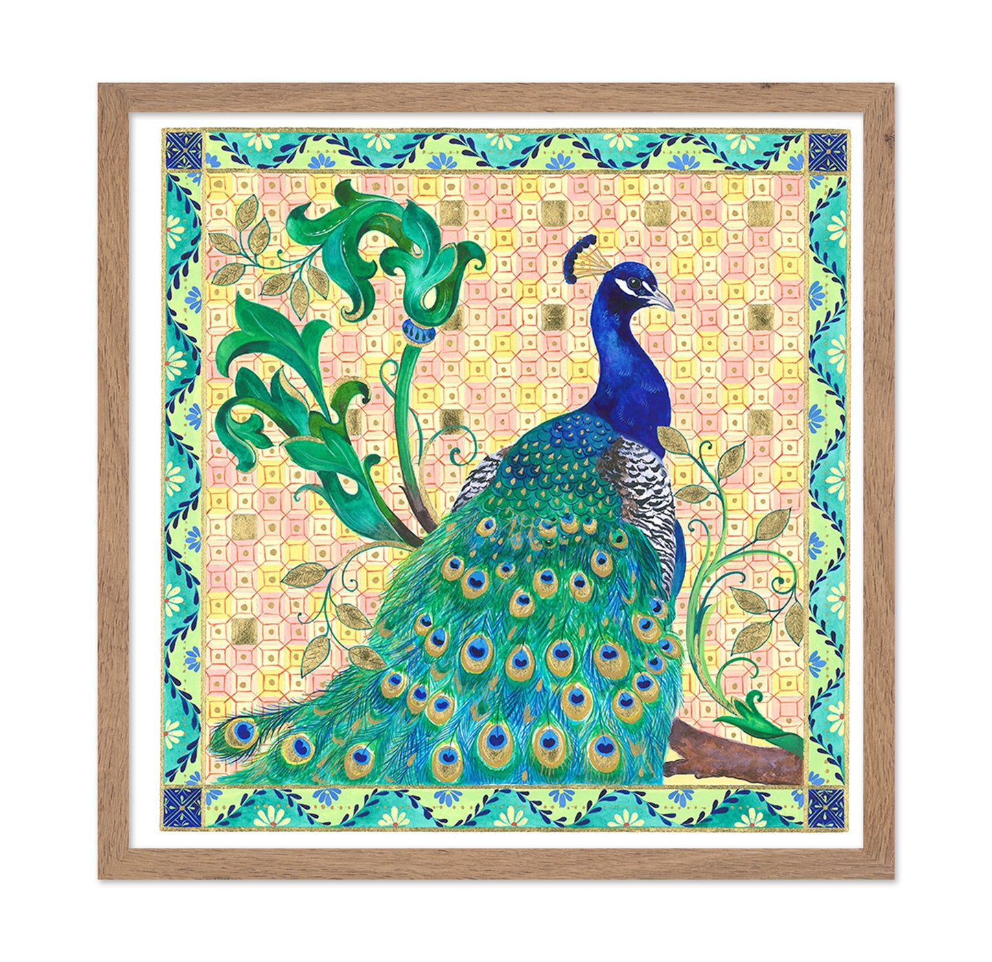 Florentine Peacock