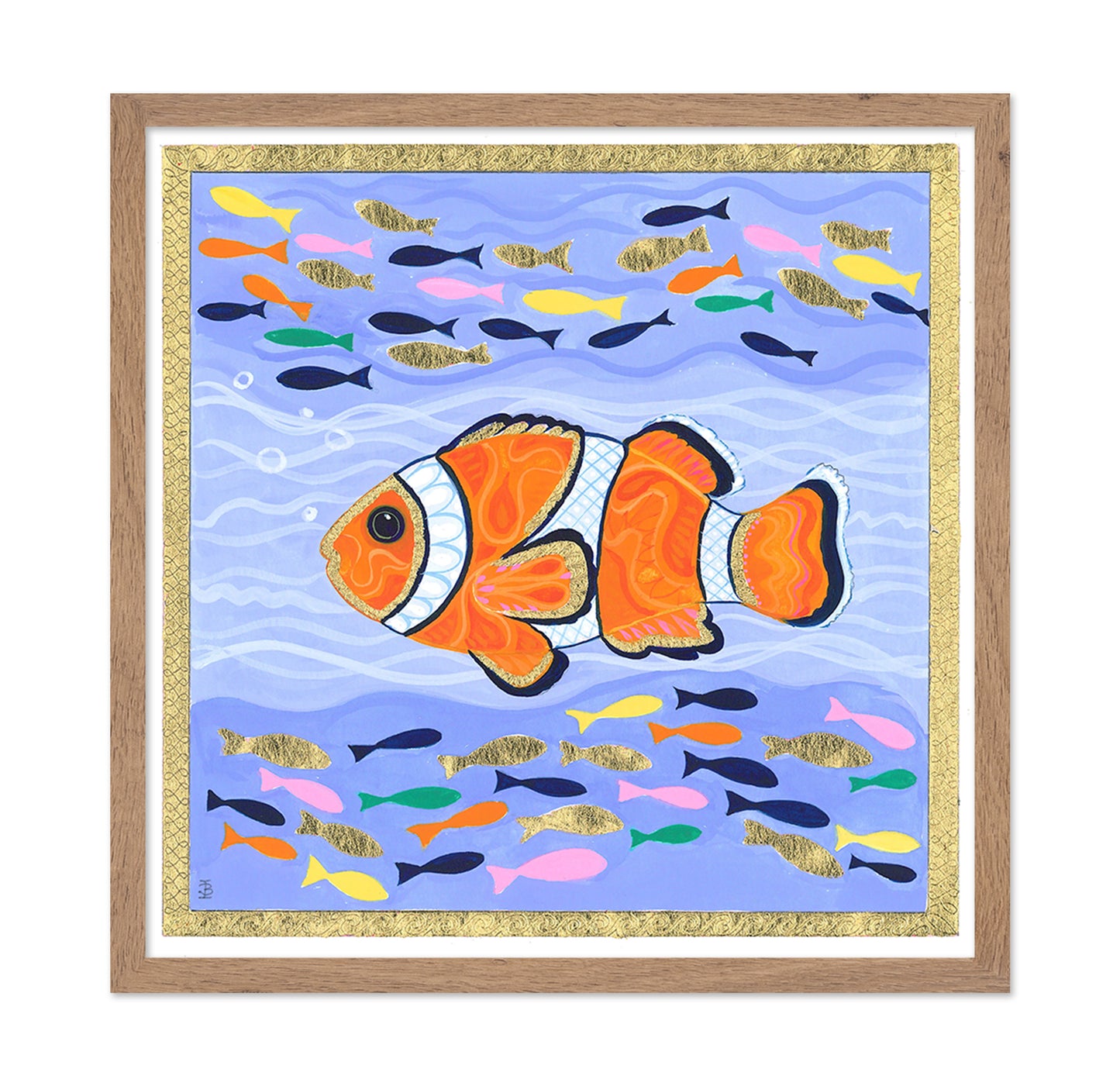 Orange Clown Fish
