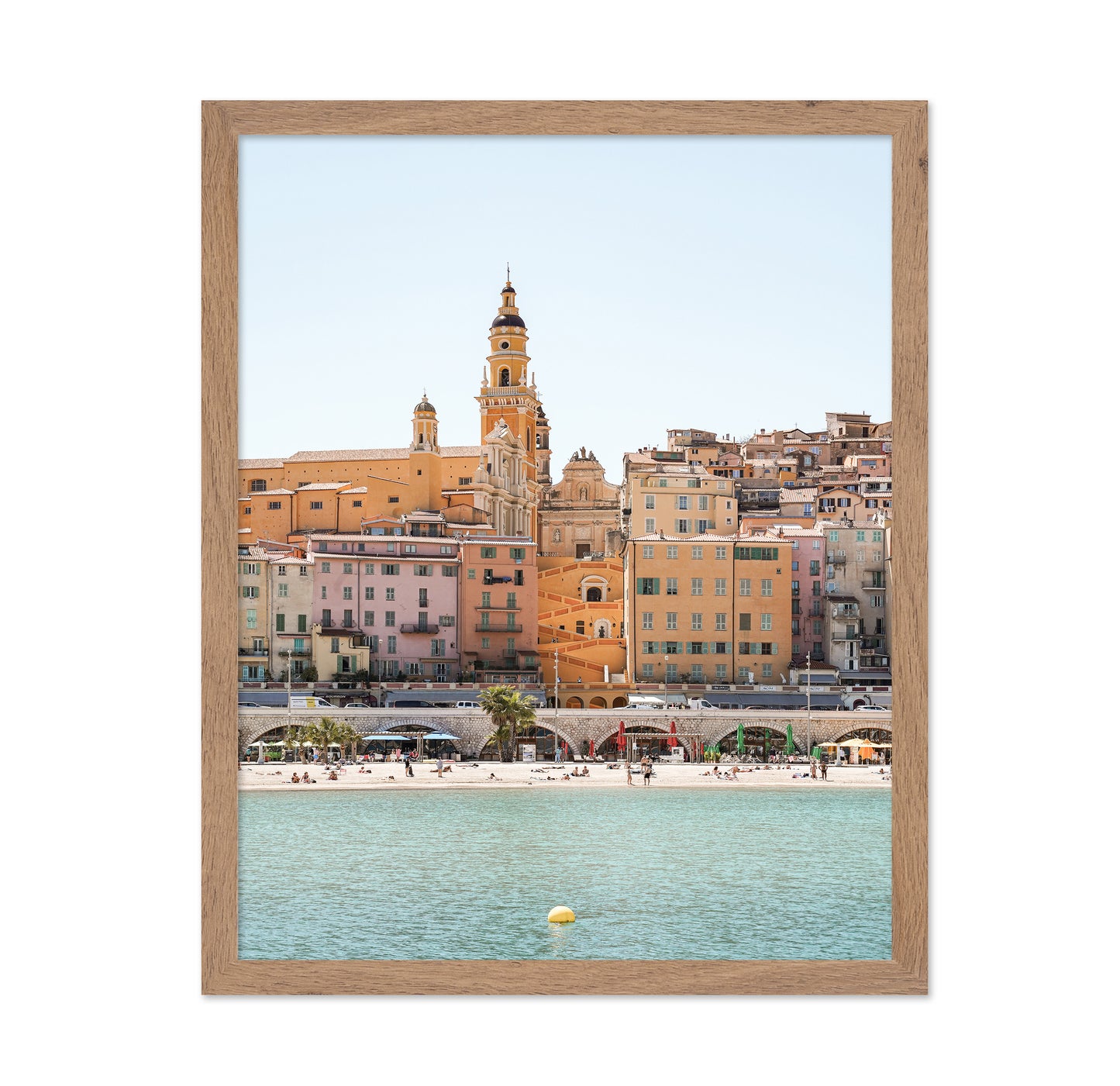 Skyline of Menton