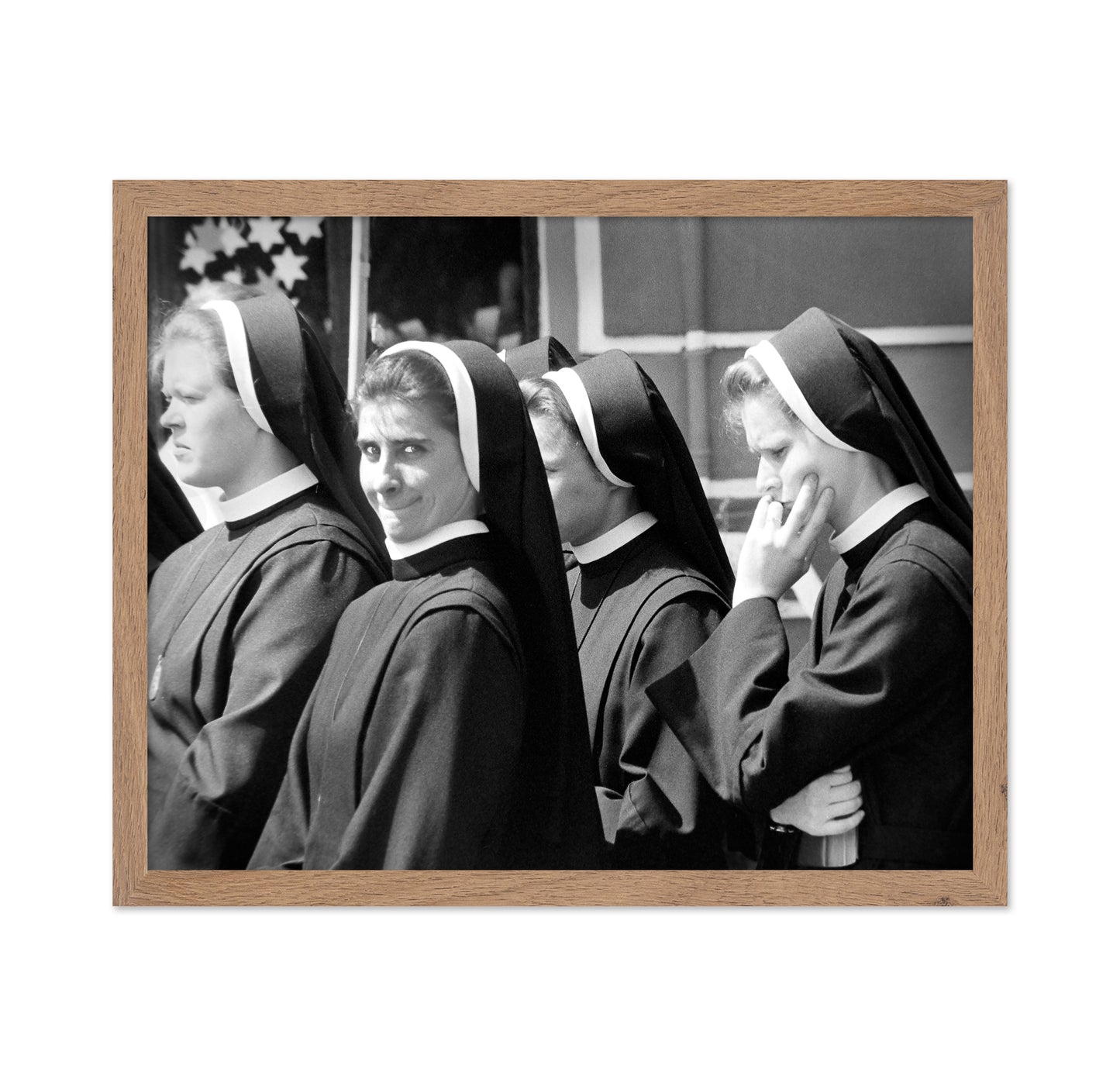 Grinning Nun