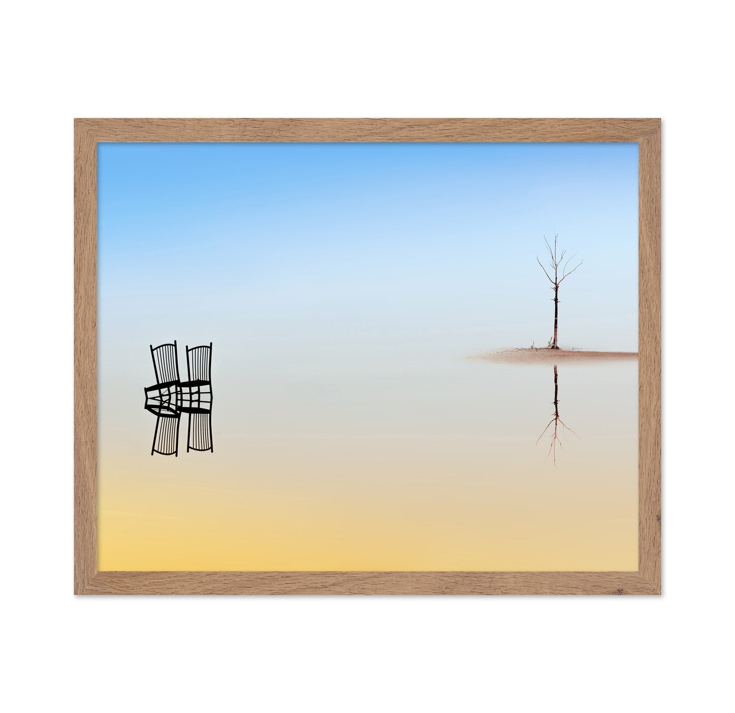 Two Chairs and a Tree