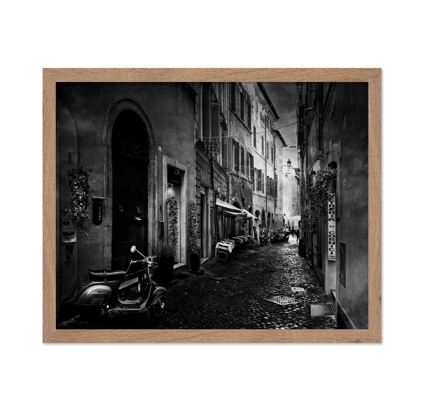 Walking along Rome