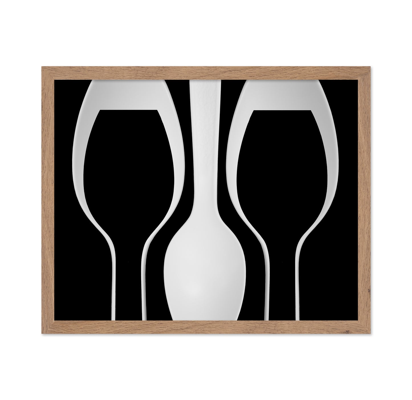 Spoons Abstract: Wine Glasses
