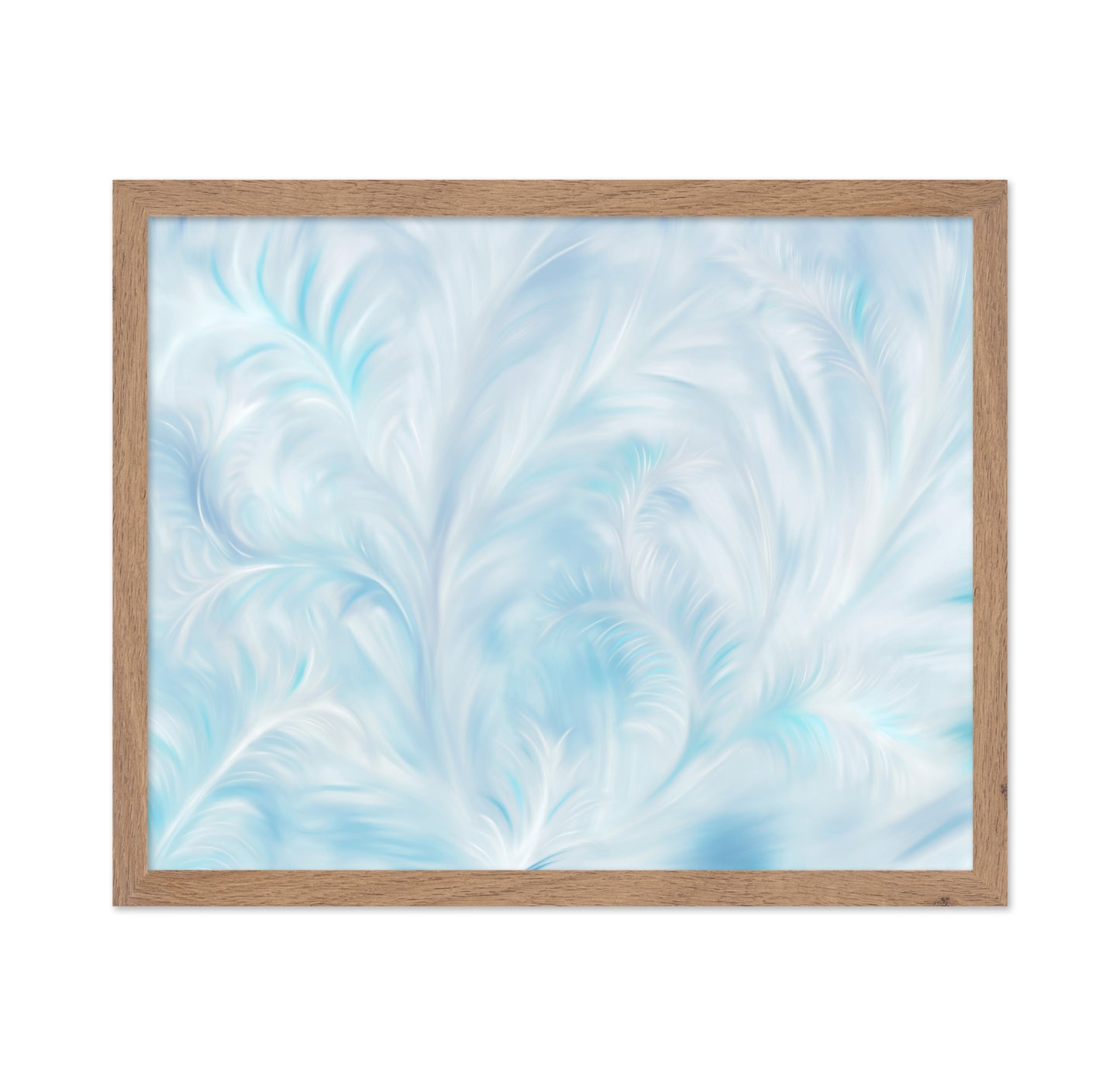 Frosty Blue Background