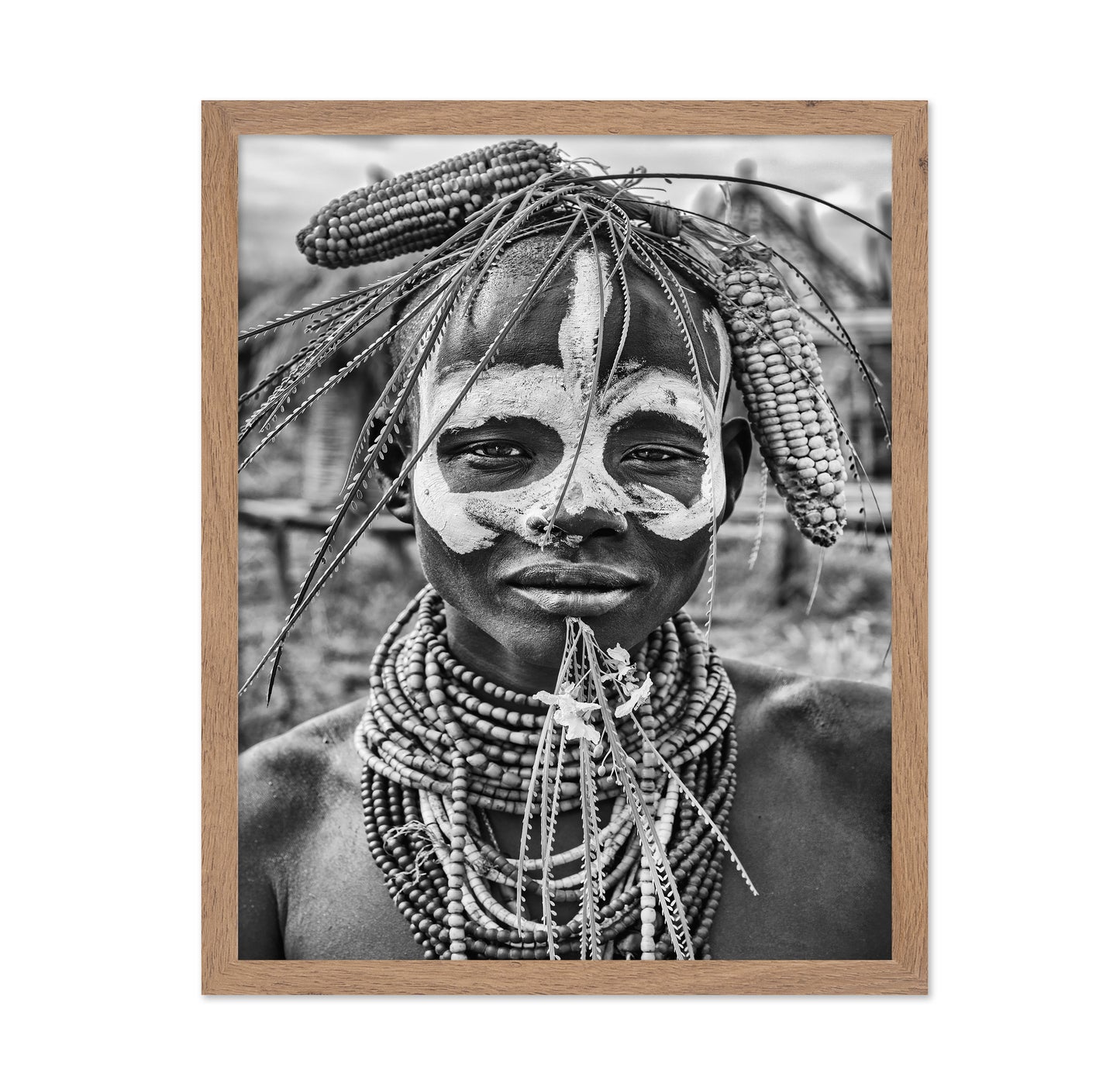 A Woman of The Karo Tribe