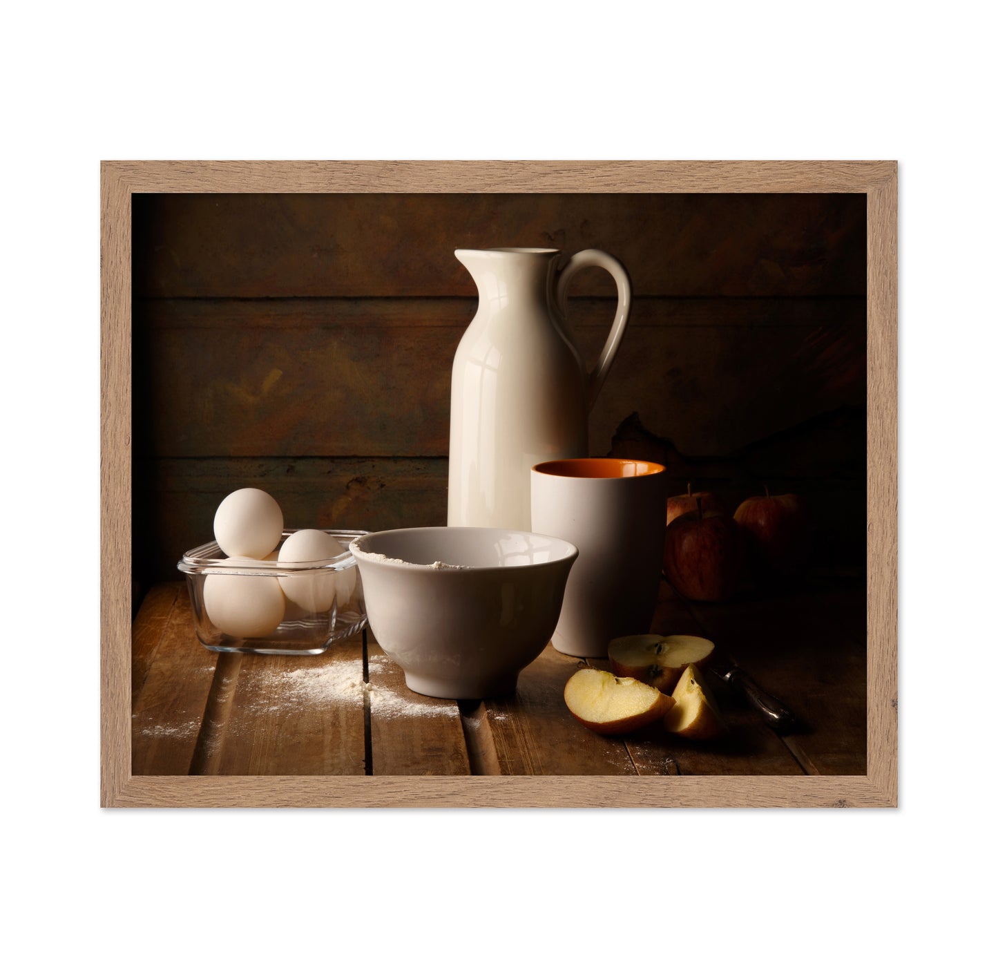 Still Life with Eggs and Apples
