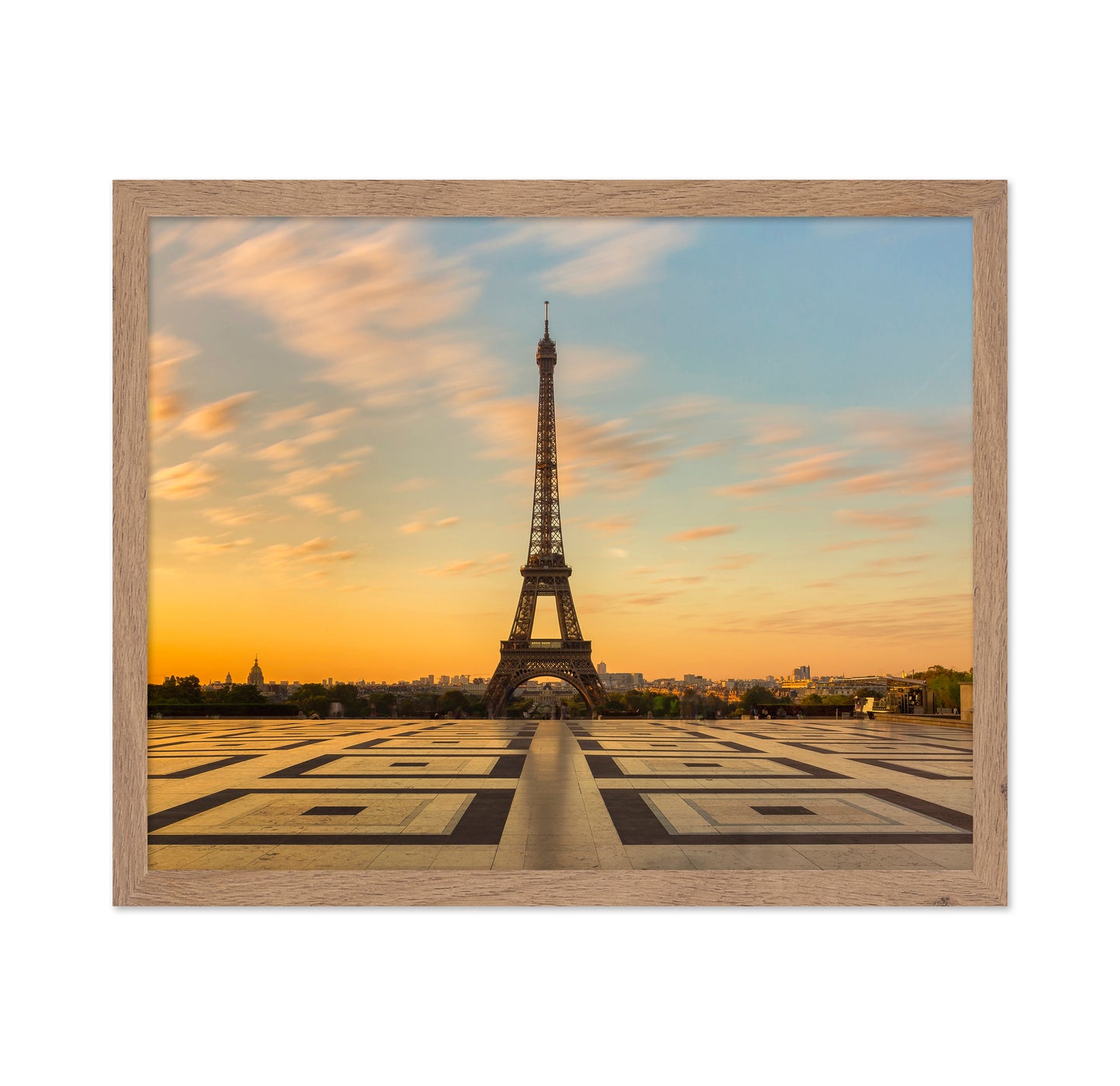 Golden Hour over the Eiffel Tower