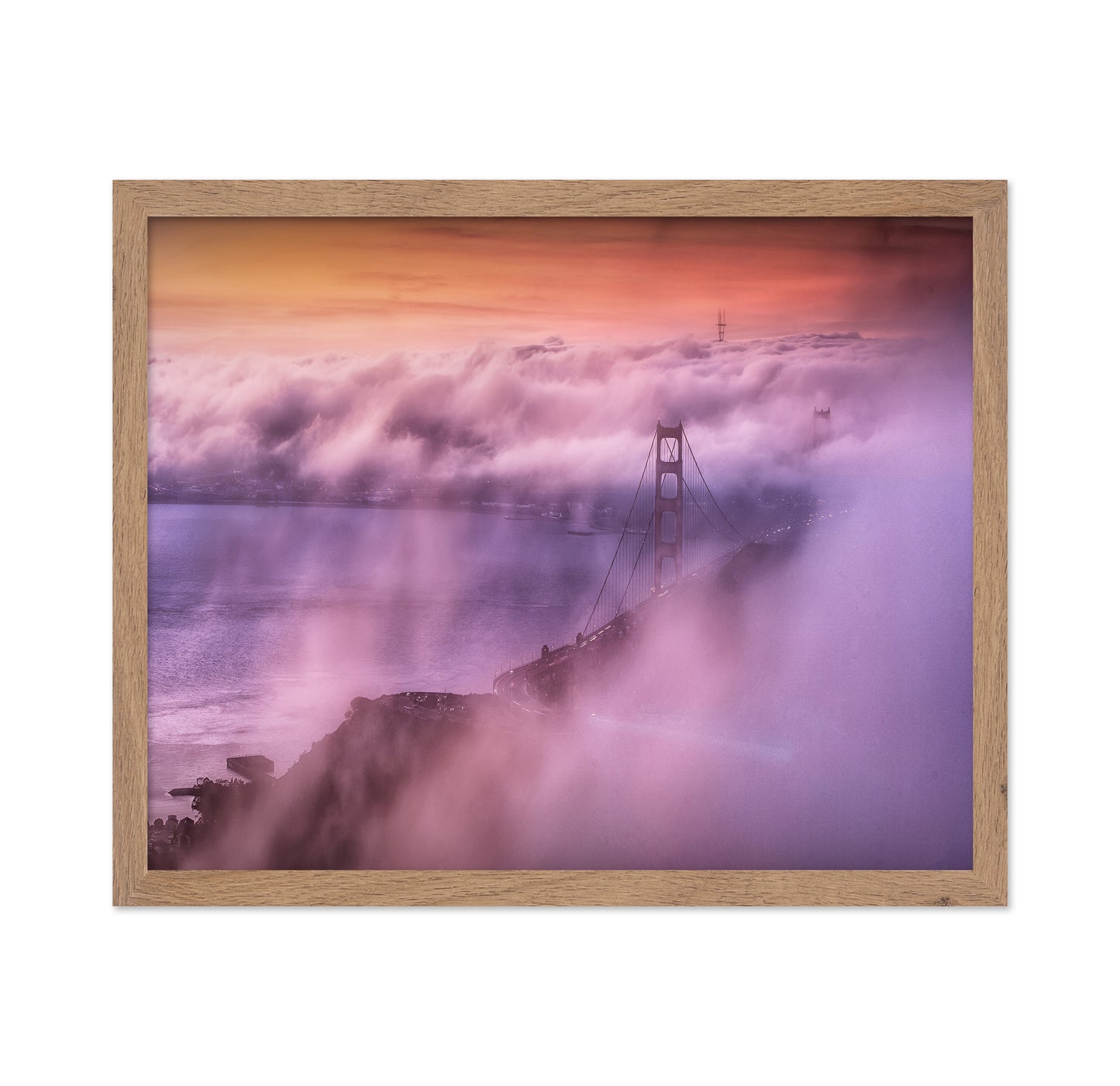 When The Heavy Fog Meets Sunrise