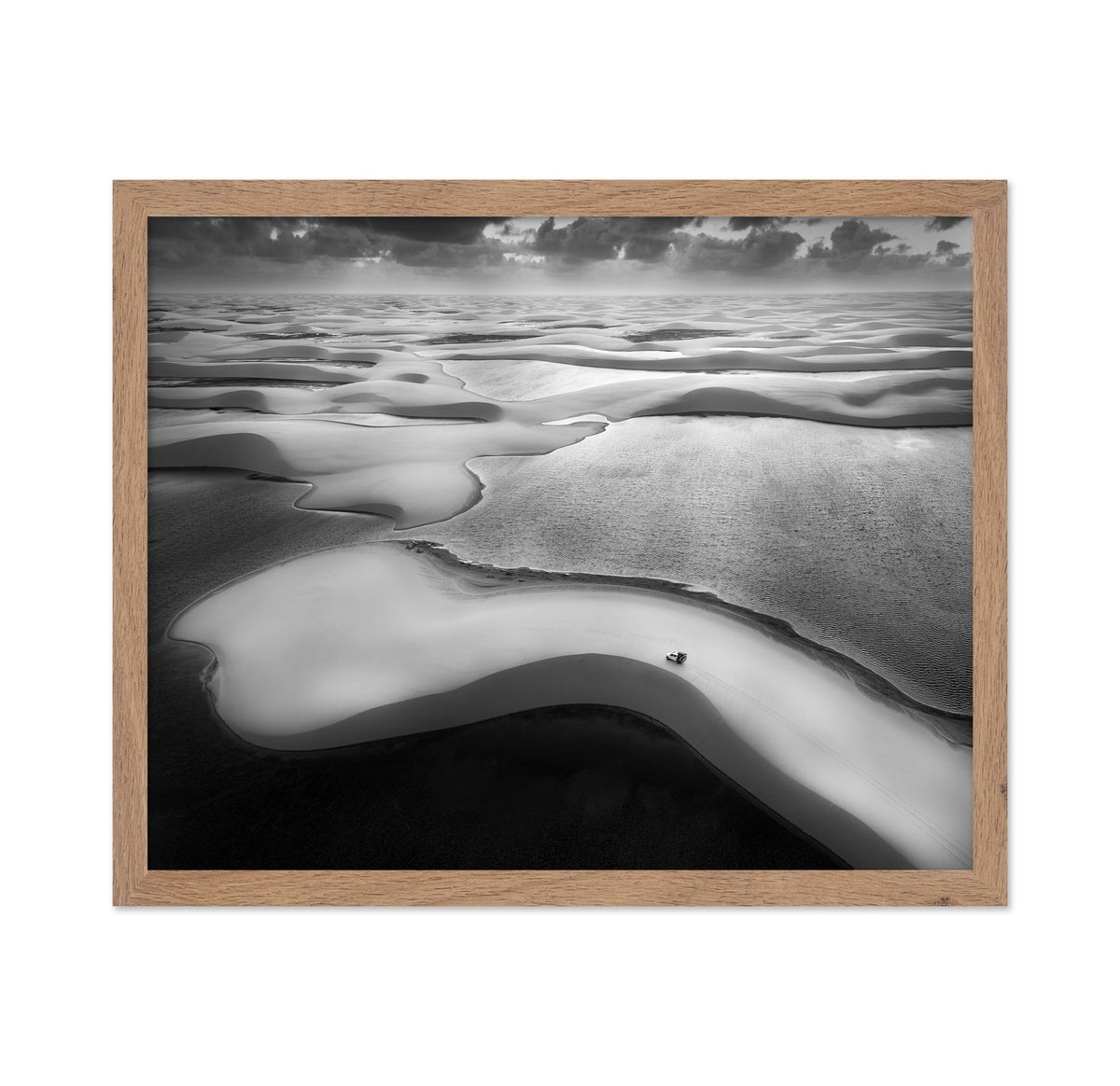 Aerial Desert Landscape